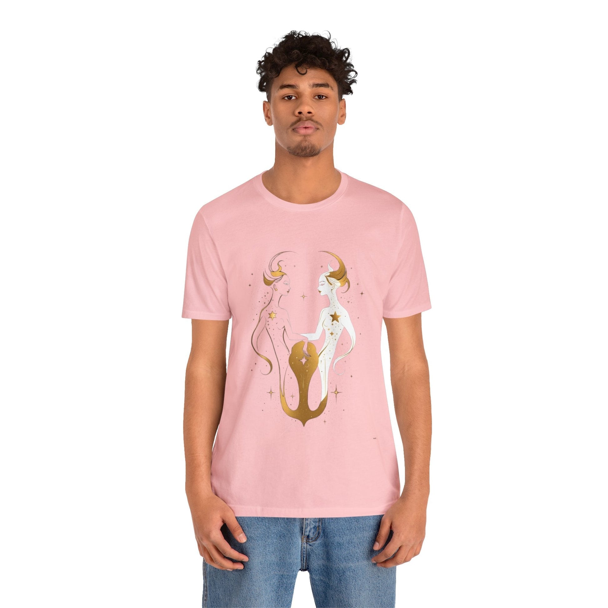 Dark Kult - Zodiac Collection - Gemini - Unisex Jersey Short Sleeve Tee Verdine Daniels