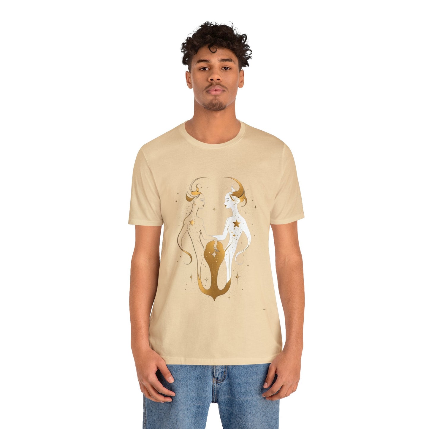 Dark Kult - Zodiac Collection - Gemini - Unisex Jersey Short Sleeve Tee Verdine Daniels