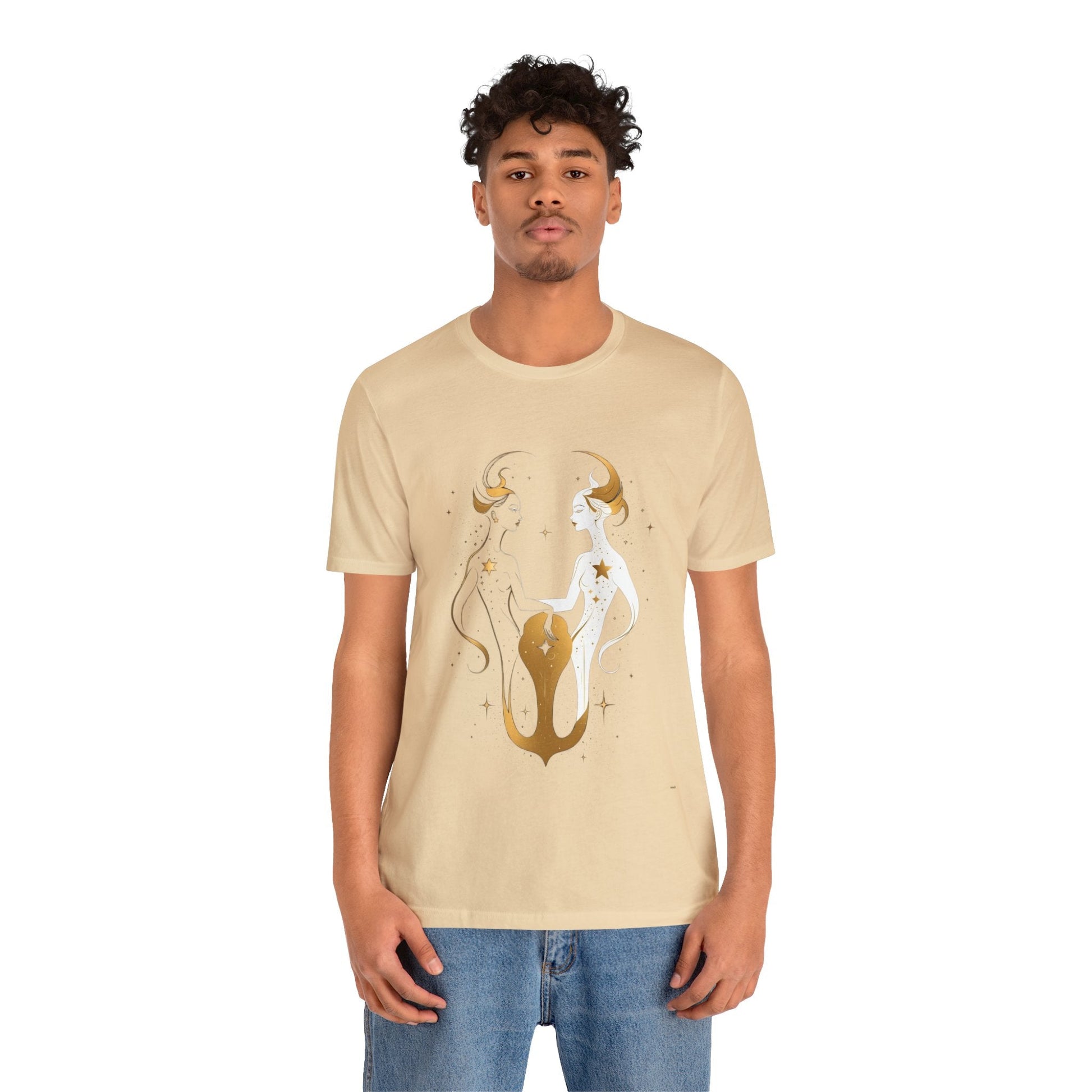 Dark Kult - Zodiac Collection - Gemini - Unisex Jersey Short Sleeve Tee Verdine Daniels
