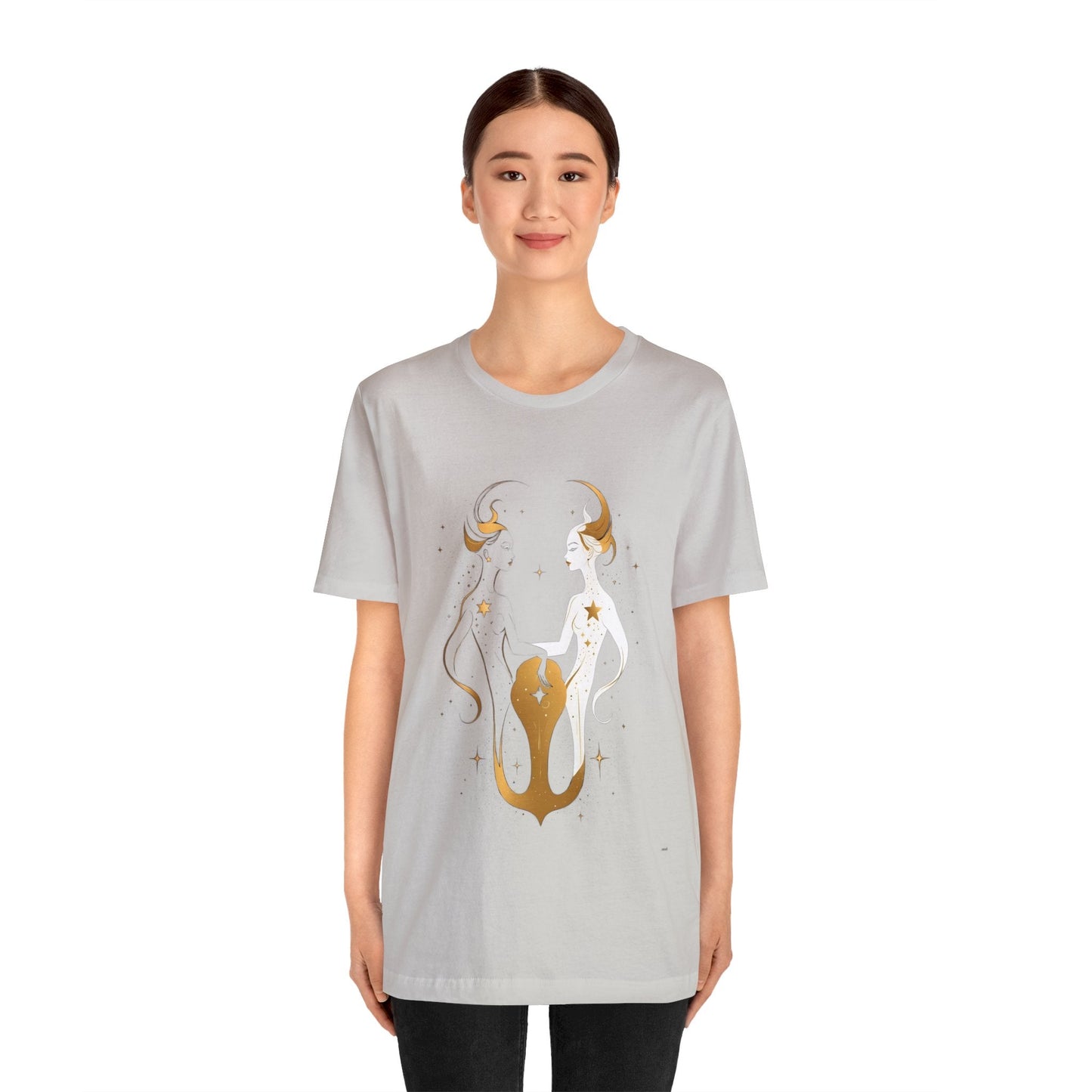 Dark Kult - Zodiac Collection - Gemini - Unisex Jersey Short Sleeve Tee Verdine Daniels