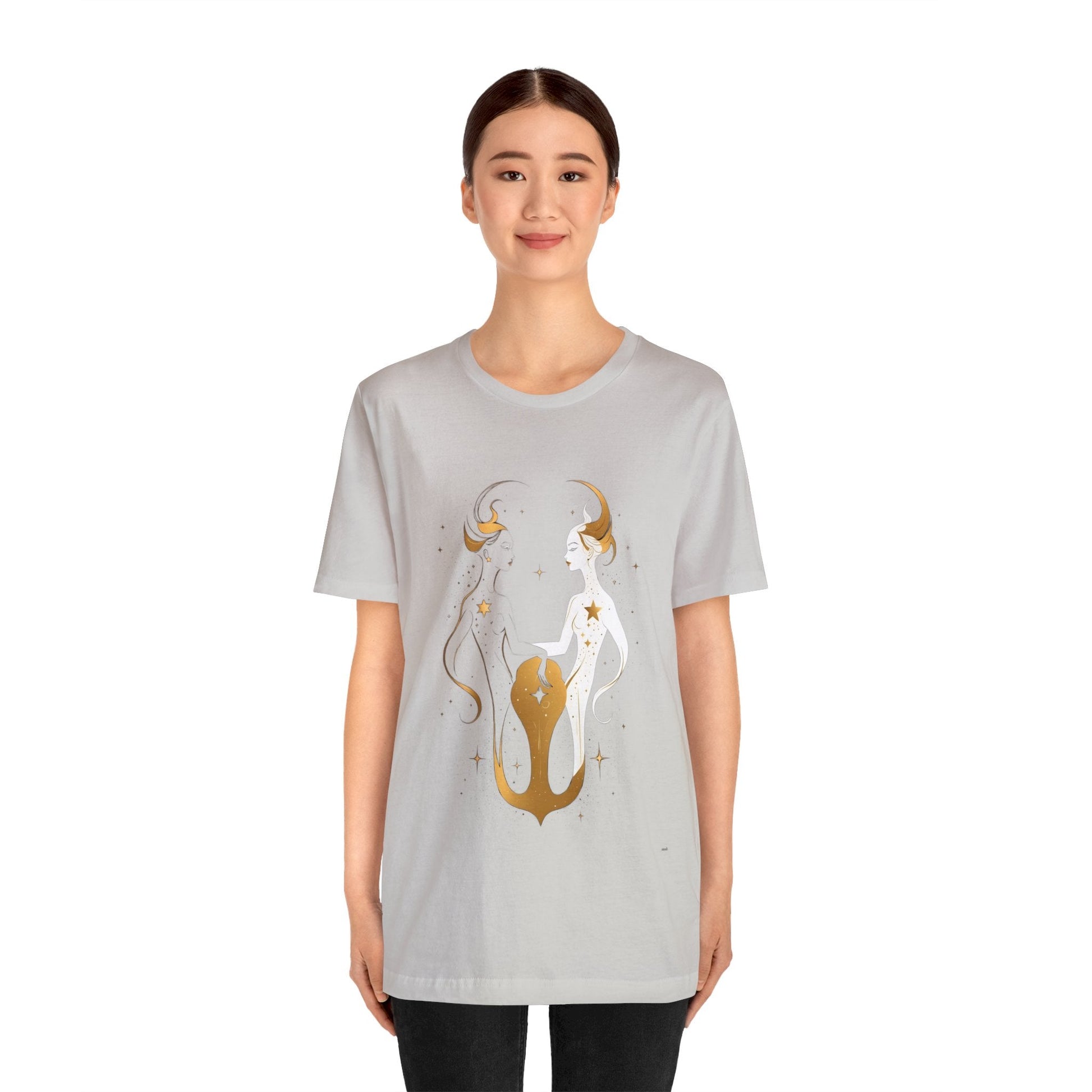 Dark Kult - Zodiac Collection - Gemini - Unisex Jersey Short Sleeve Tee Verdine Daniels