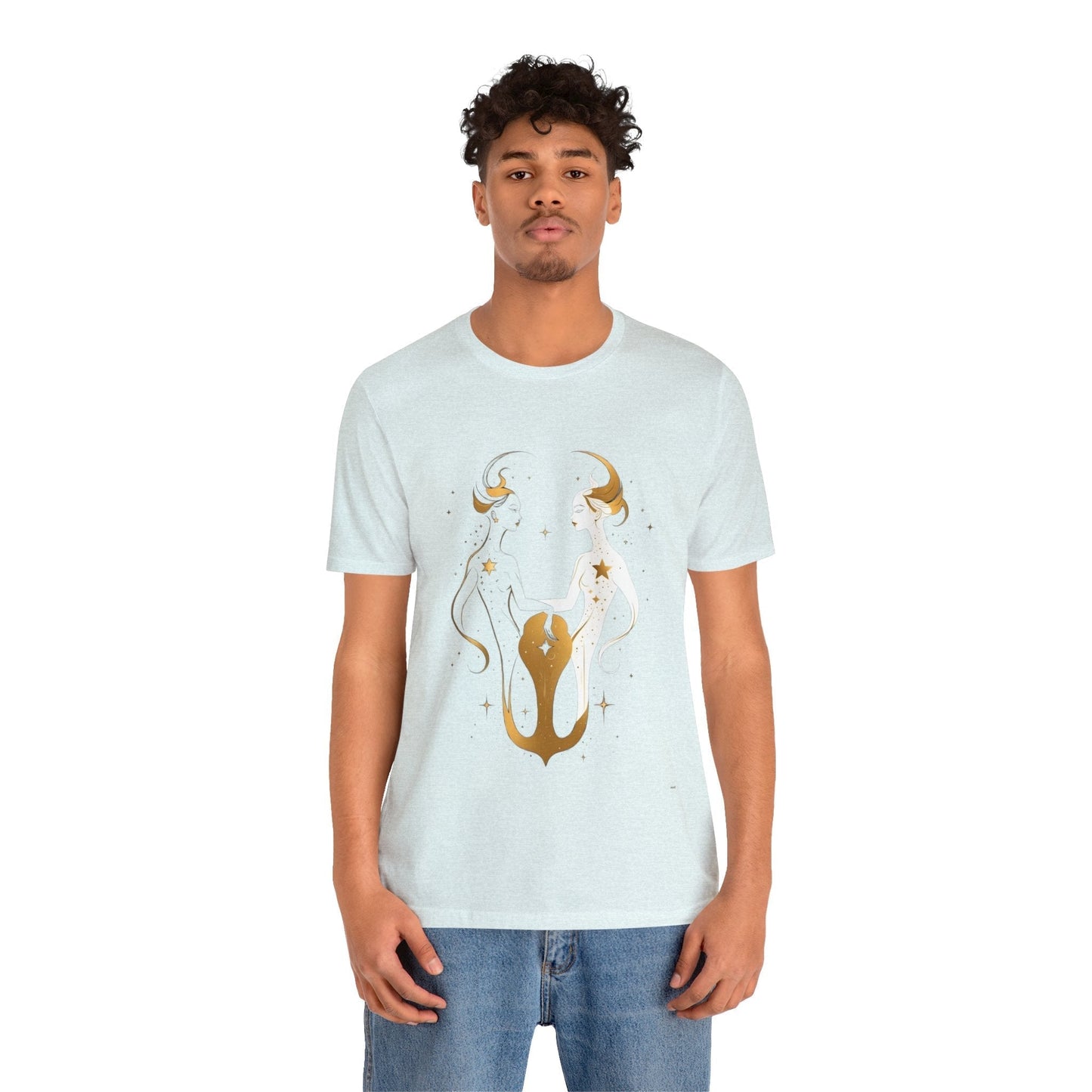 Dark Kult - Zodiac Collection - Gemini - Unisex Jersey Short Sleeve Tee Verdine Daniels