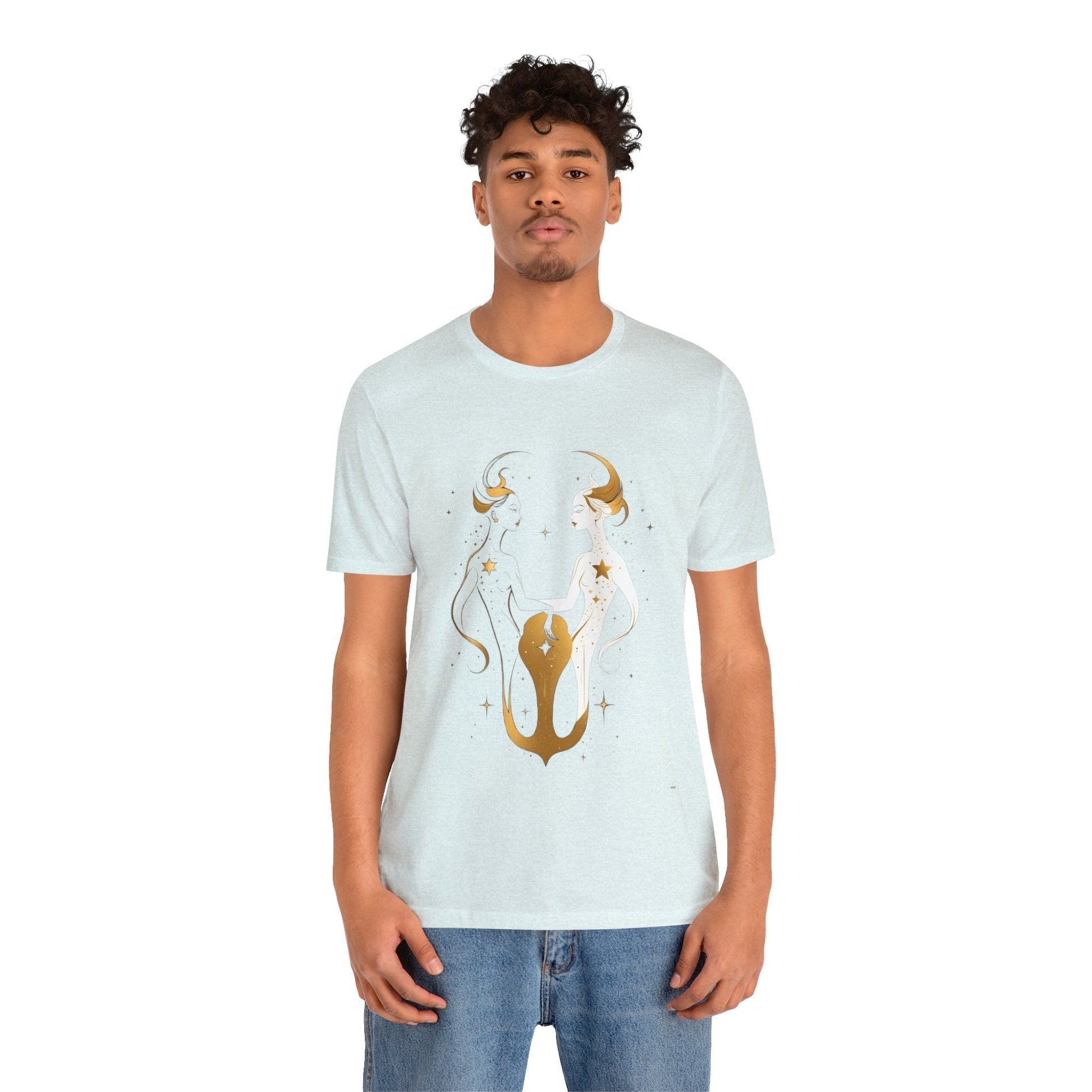 Dark Kult - Zodiac Collection - Gemini - Unisex Jersey Short Sleeve Tee Verdine Daniels
