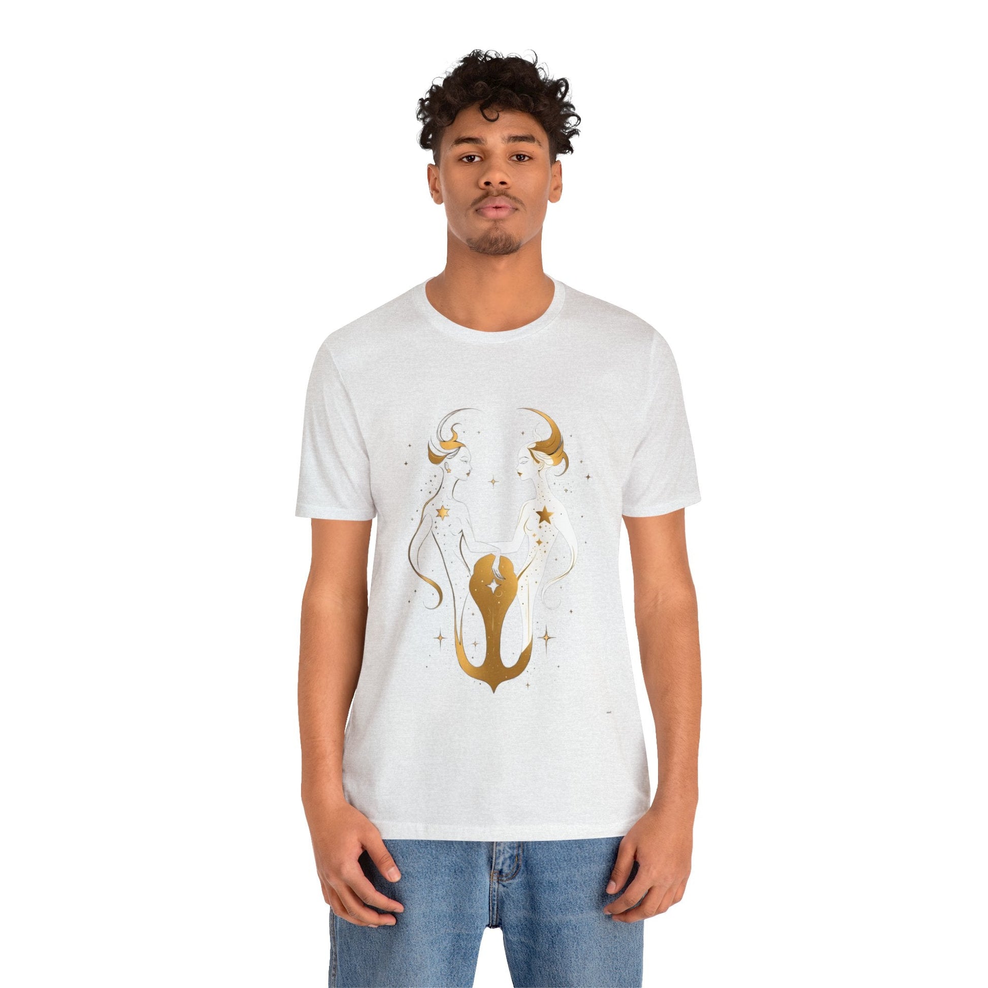 Dark Kult - Zodiac Collection - Gemini - Unisex Jersey Short Sleeve Tee Verdine Daniels