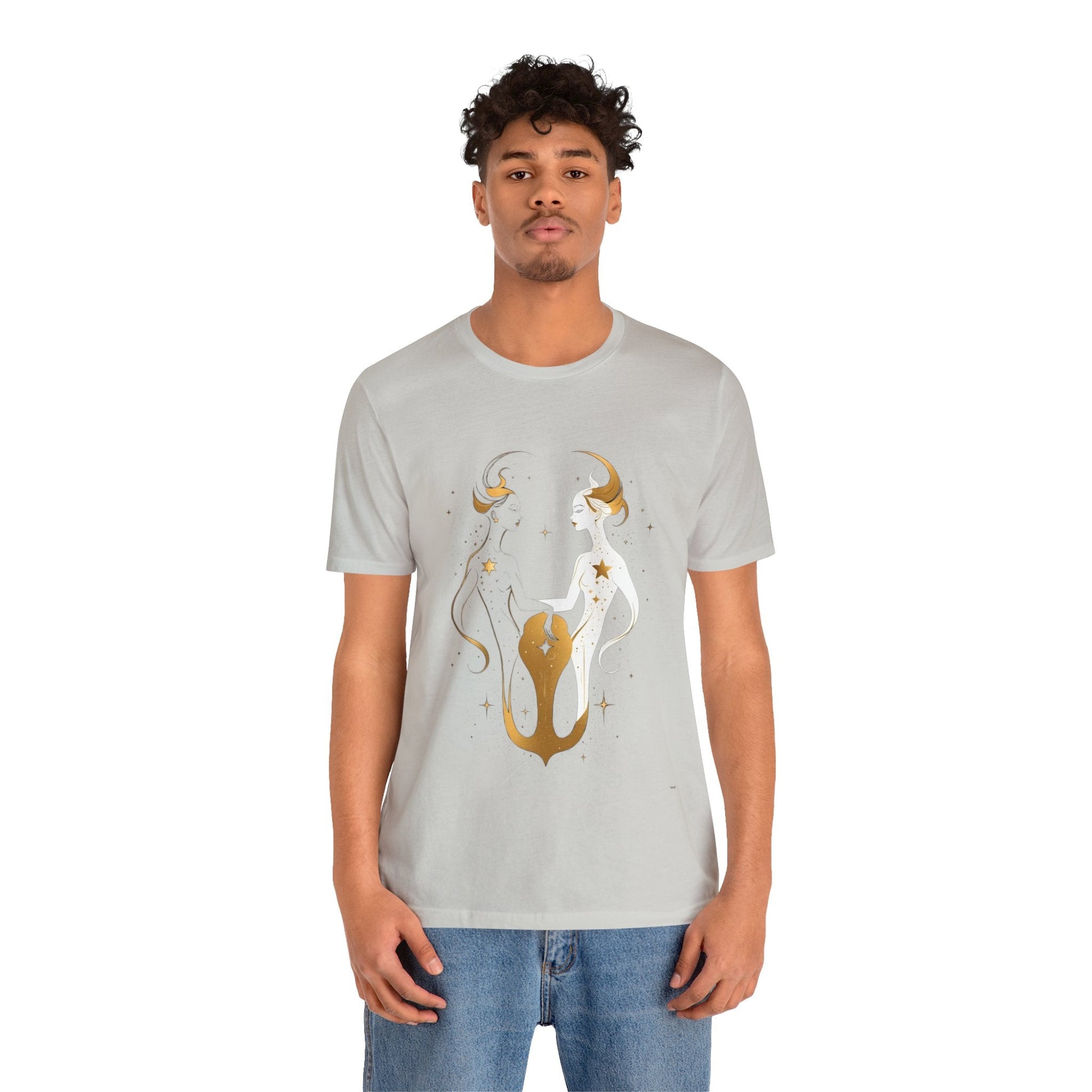 Dark Kult - Zodiac Collection - Gemini - Unisex Jersey Short Sleeve Tee Verdine Daniels