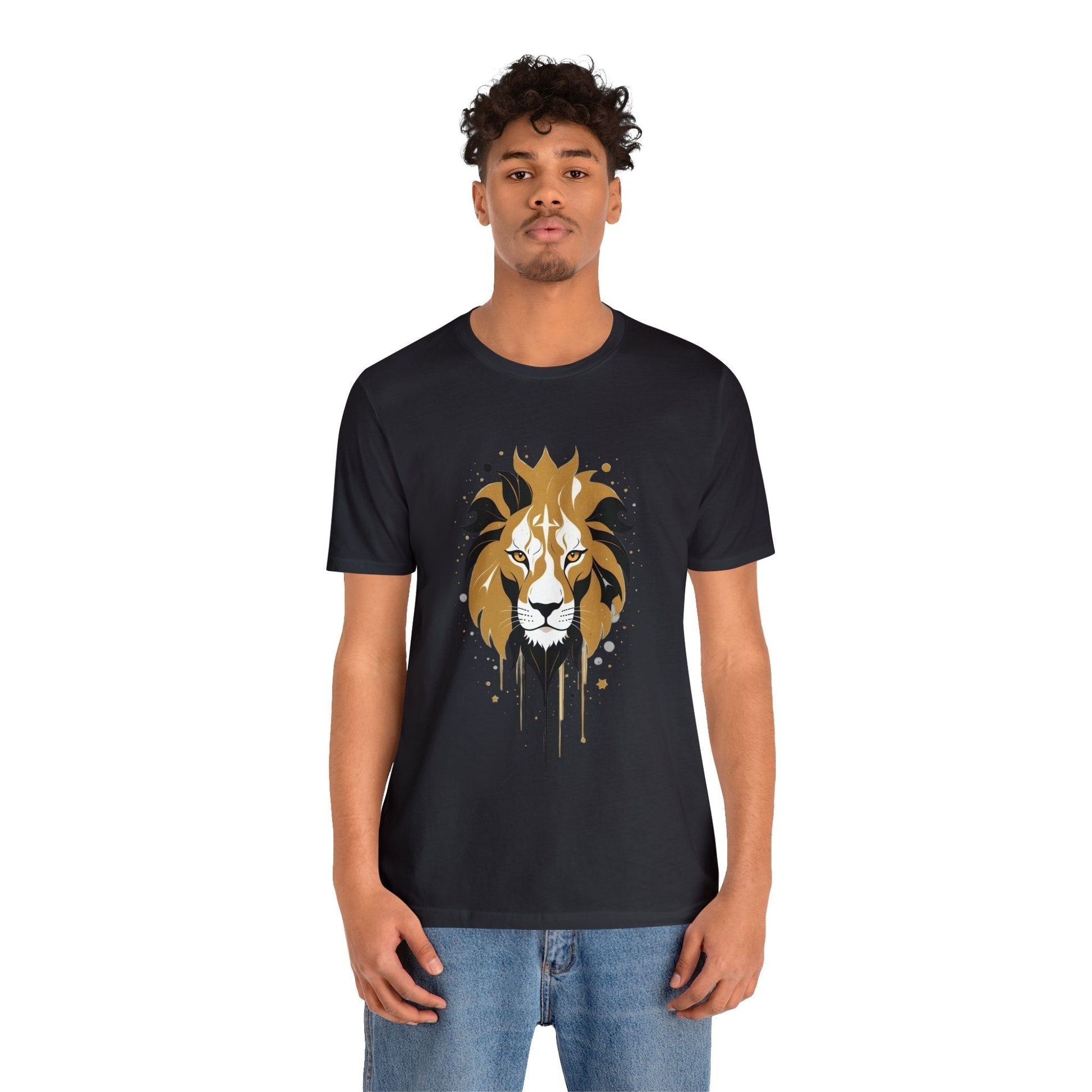 Dark Kult - Zodiac Collection - Leo - Unisex Jersey Short Sleeve Tee Verdine Daniels