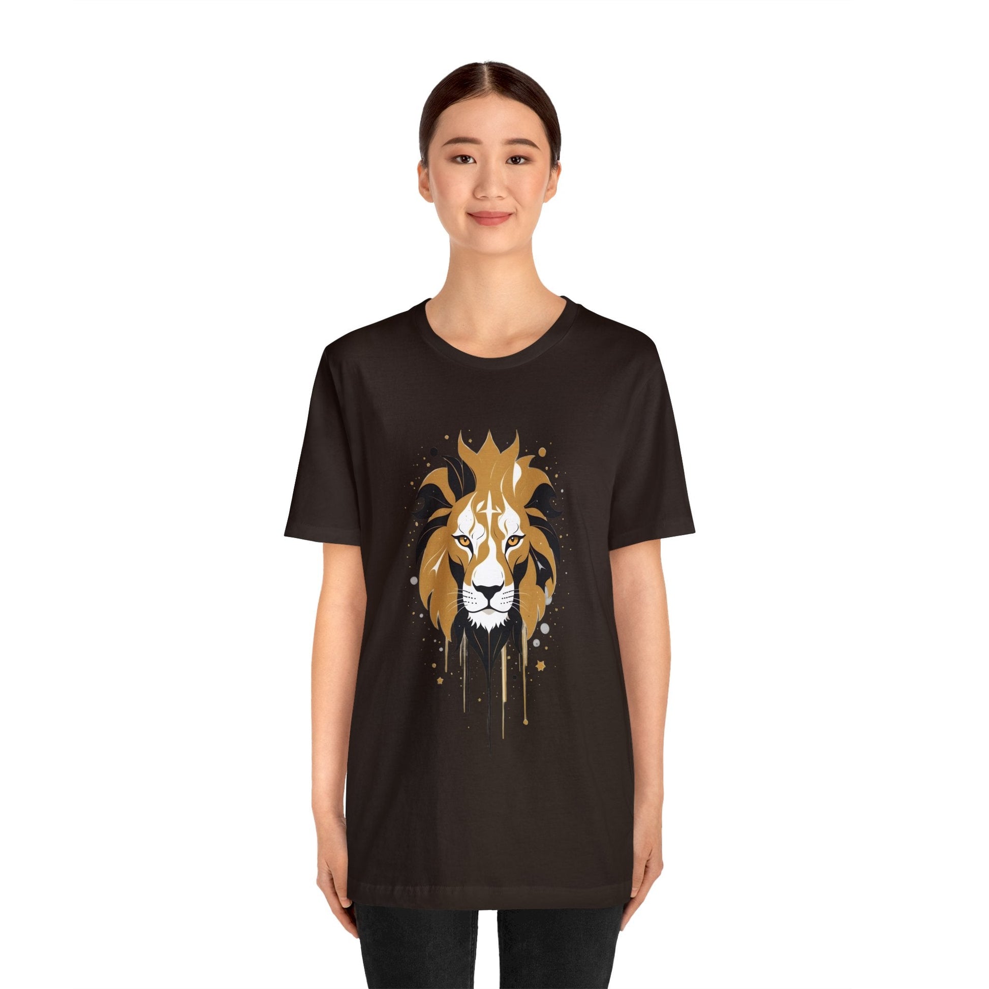 Dark Kult - Zodiac Collection - Leo - Unisex Jersey Short Sleeve Tee Verdine Daniels