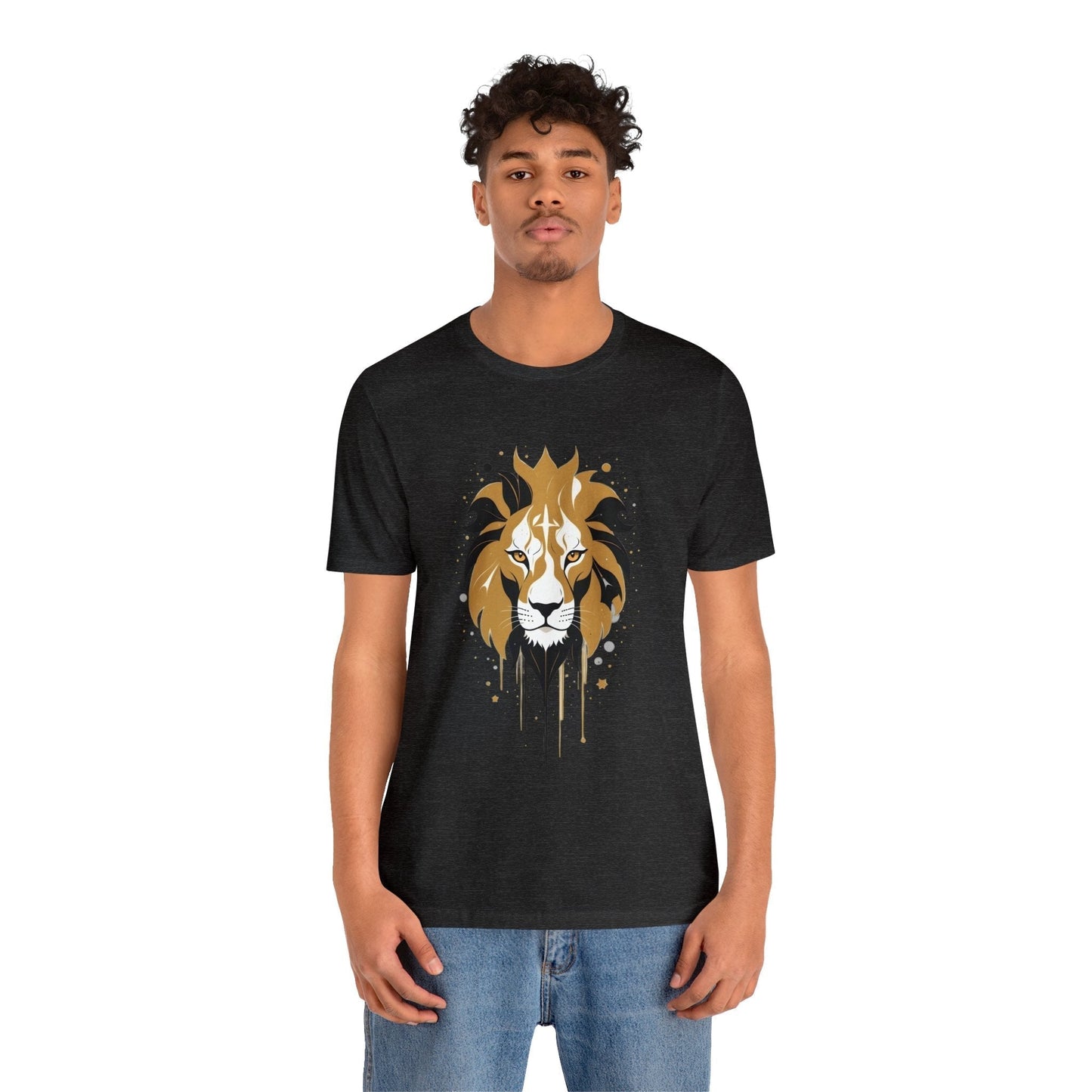 Dark Kult - Zodiac Collection - Leo - Unisex Jersey Short Sleeve Tee Verdine Daniels