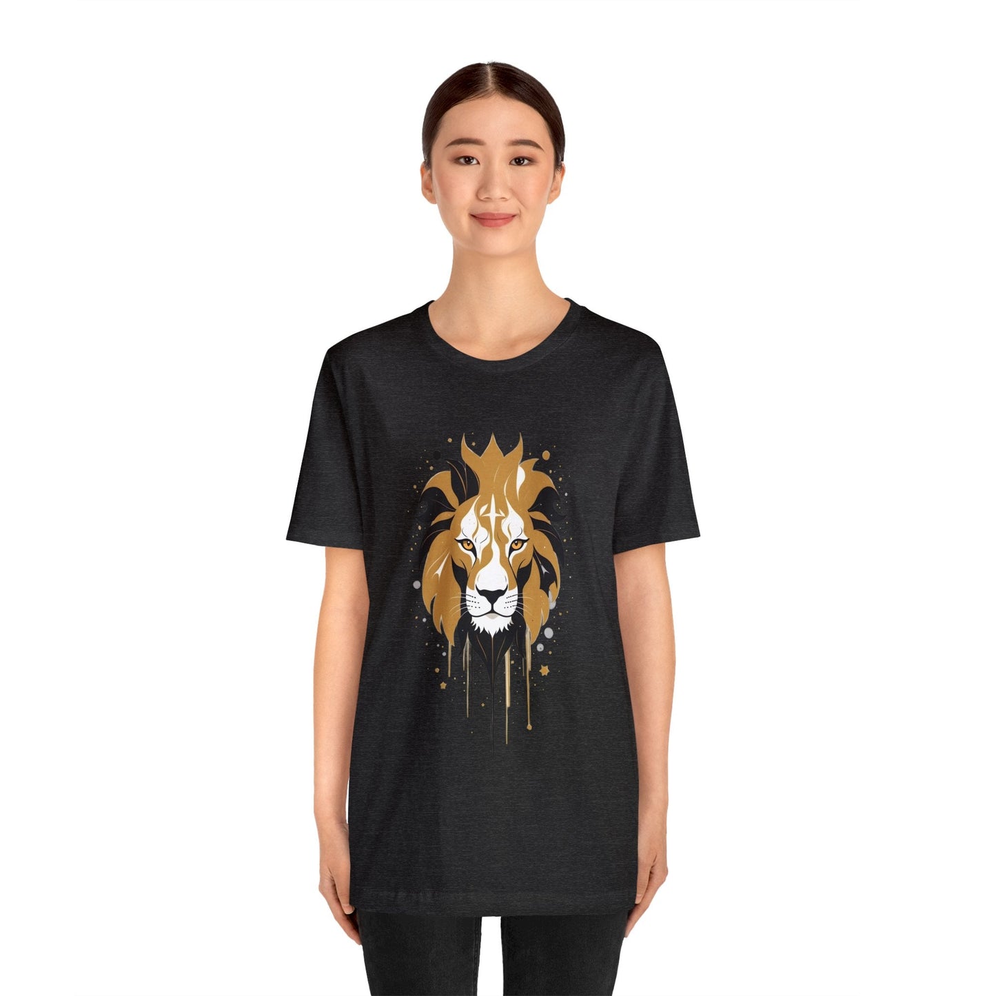Dark Kult - Zodiac Collection - Leo - Unisex Jersey Short Sleeve Tee Verdine Daniels
