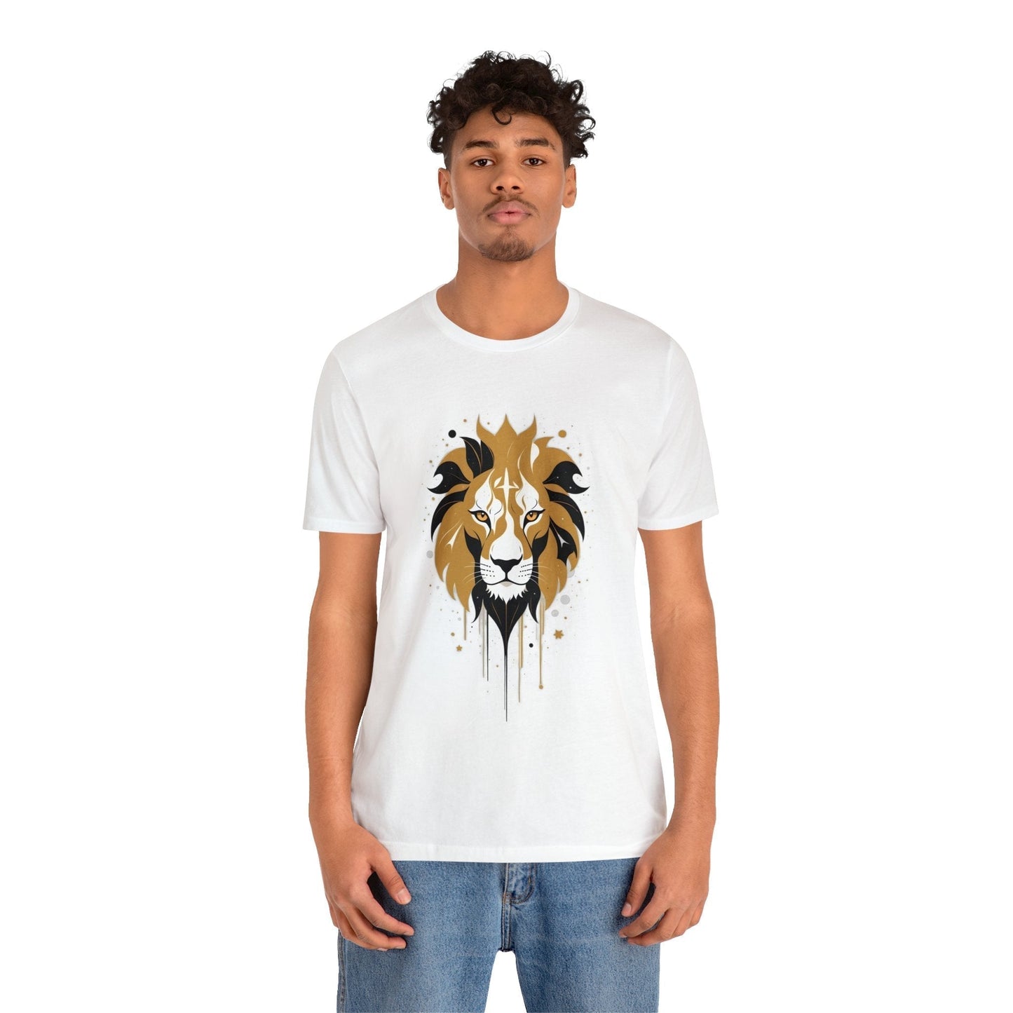 Dark Kult - Zodiac Collection - Leo - Unisex Jersey Short Sleeve Tee Verdine Daniels