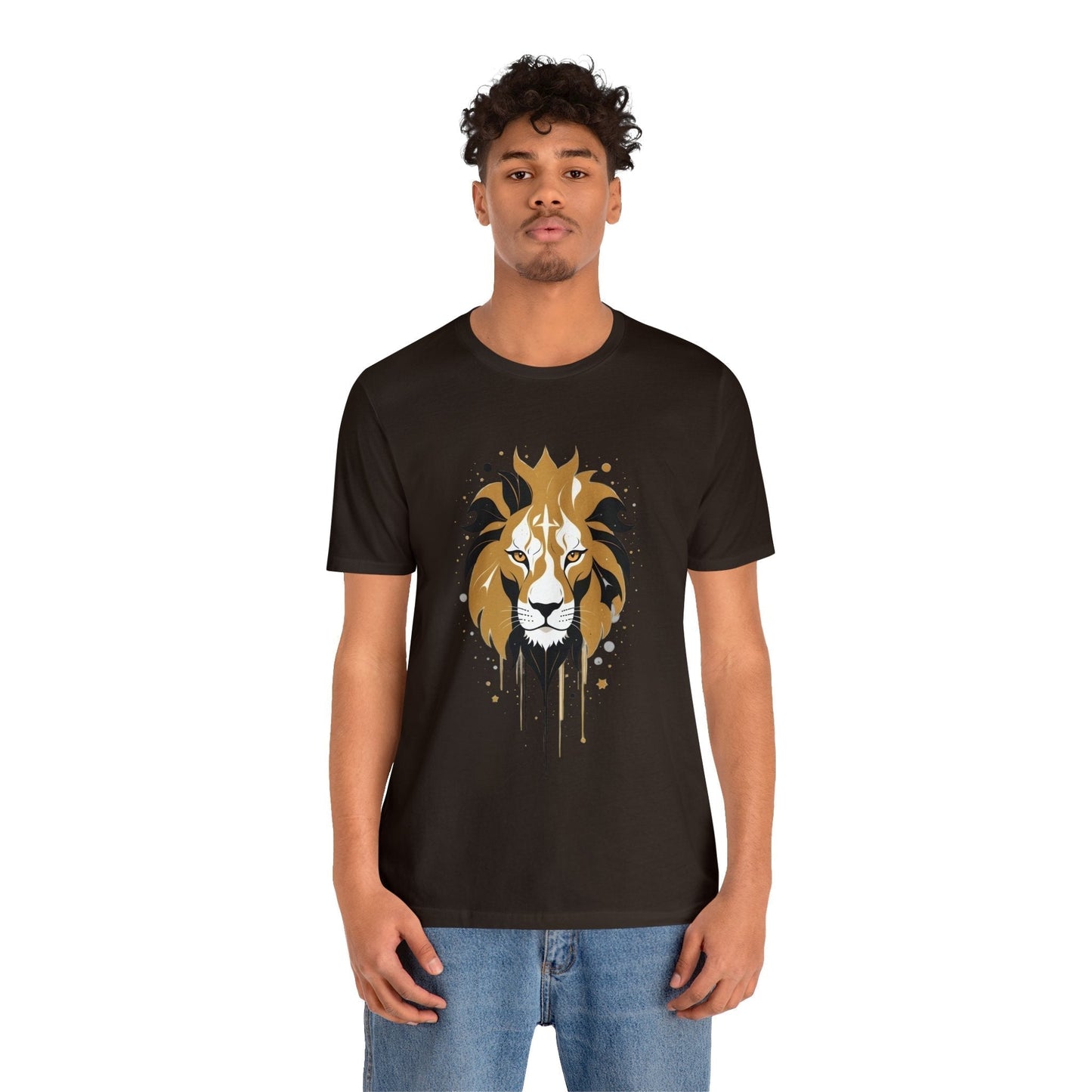 Dark Kult - Zodiac Collection - Leo - Unisex Jersey Short Sleeve Tee Verdine Daniels