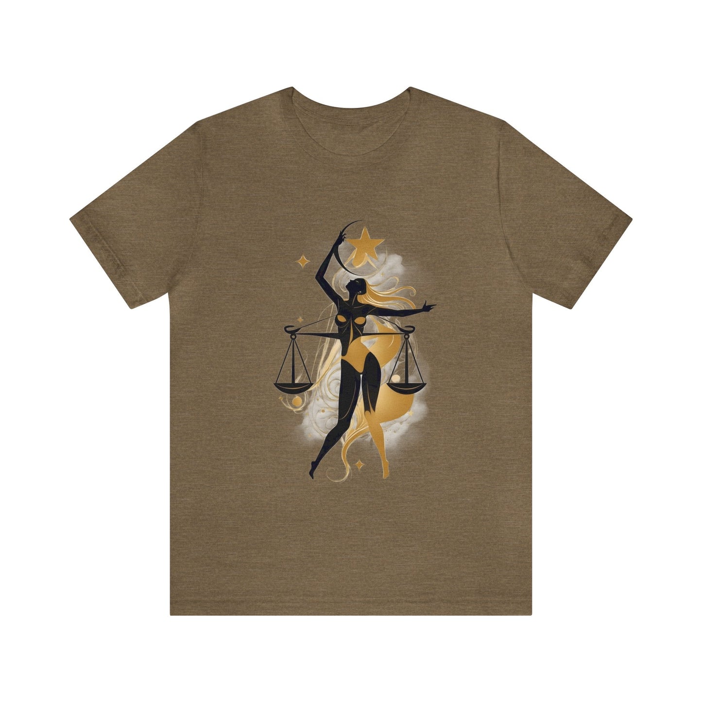 Dark Kult - Zodiac Collection - Libra - Unisex Jersey Short Sleeve Tee Verdine Daniels