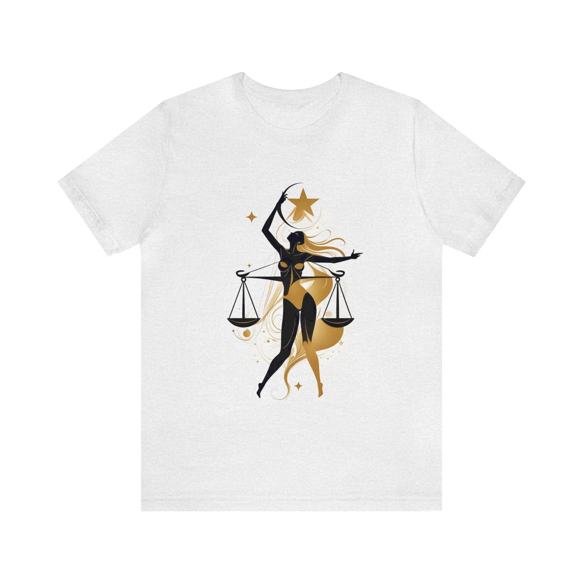 Dark Kult - Zodiac Collection - Libra - Unisex Jersey Short Sleeve Tee Verdine Daniels