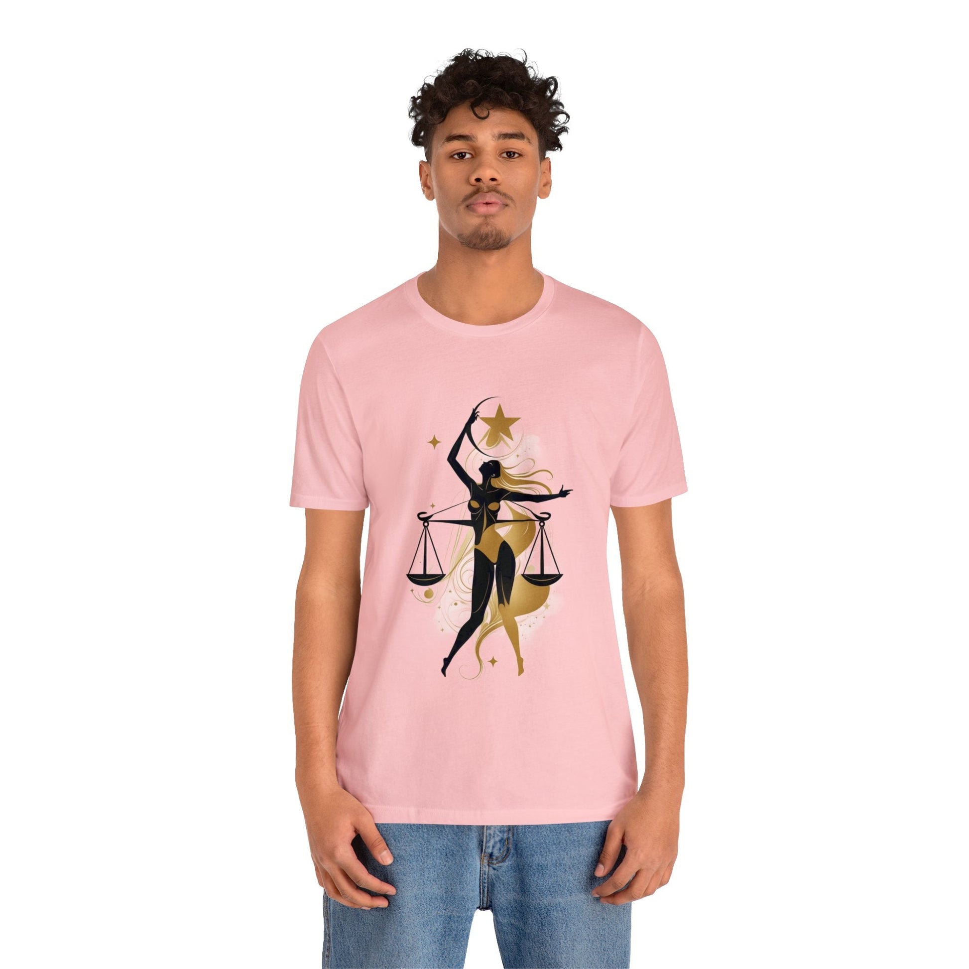 Dark Kult - Zodiac Collection - Libra - Unisex Jersey Short Sleeve Tee Verdine Daniels