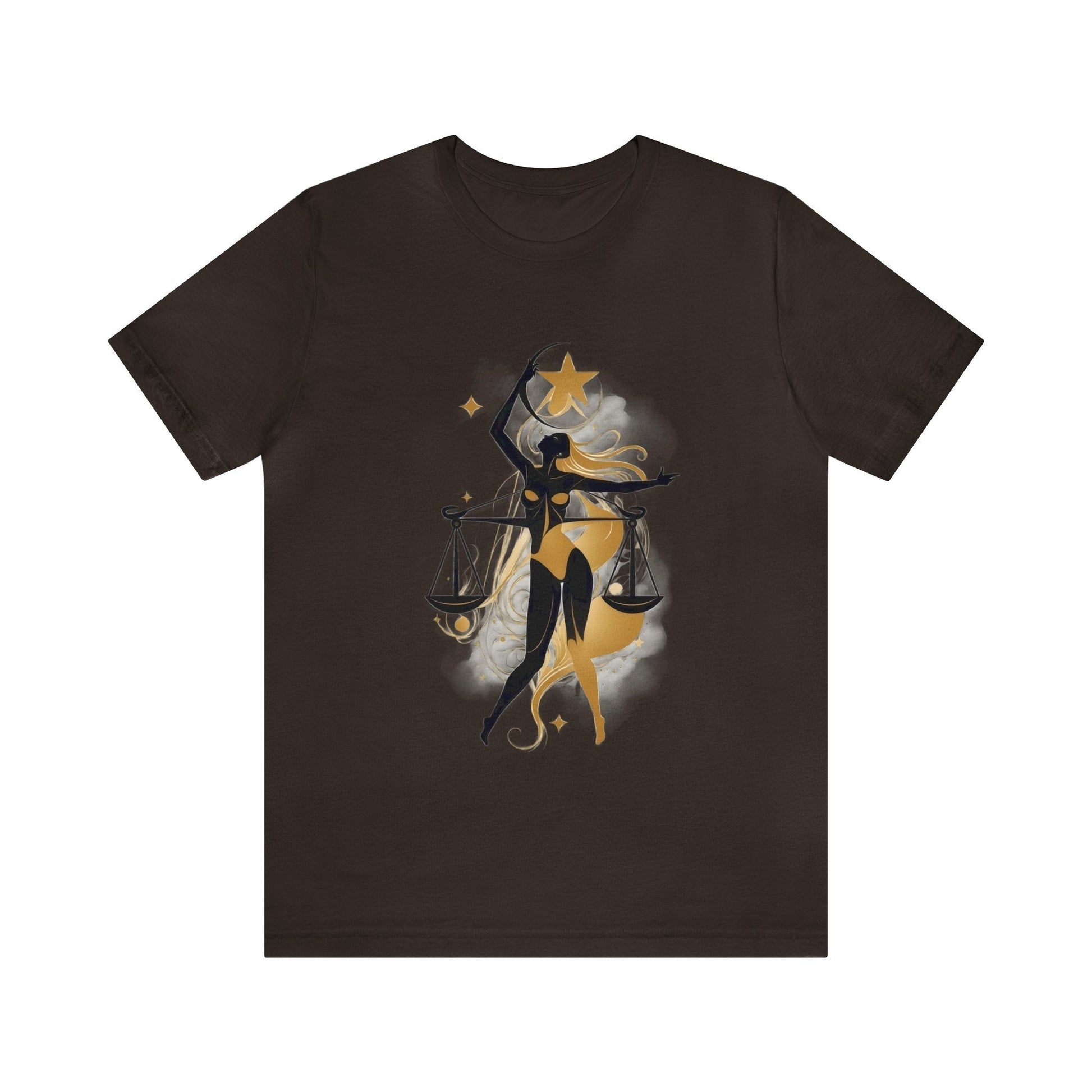 Dark Kult - Zodiac Collection - Libra - Unisex Jersey Short Sleeve Tee Verdine Daniels