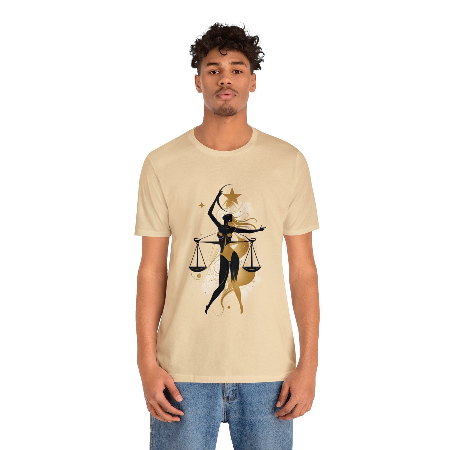 Dark Kult - Zodiac Collection - Libra - Unisex Jersey Short Sleeve Tee Verdine Daniels