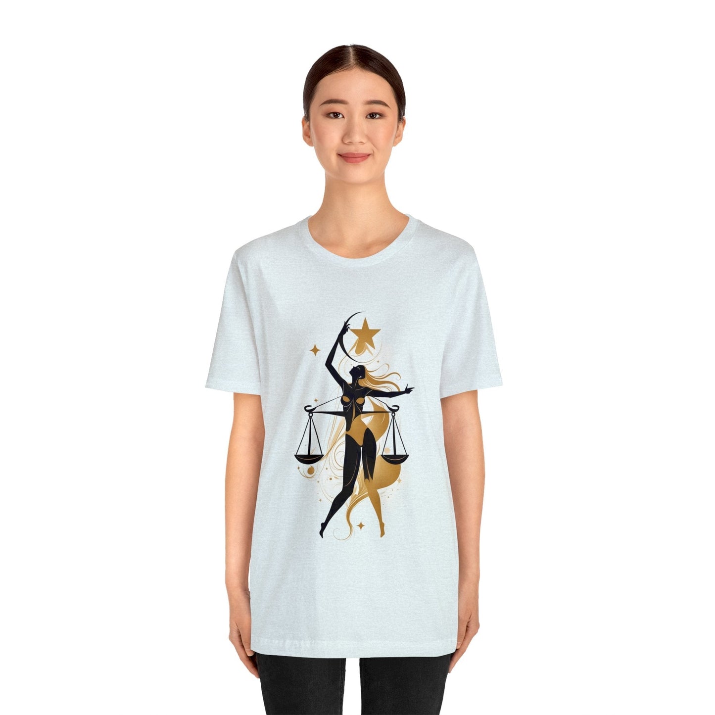 Dark Kult - Zodiac Collection - Libra - Unisex Jersey Short Sleeve Tee Verdine Daniels