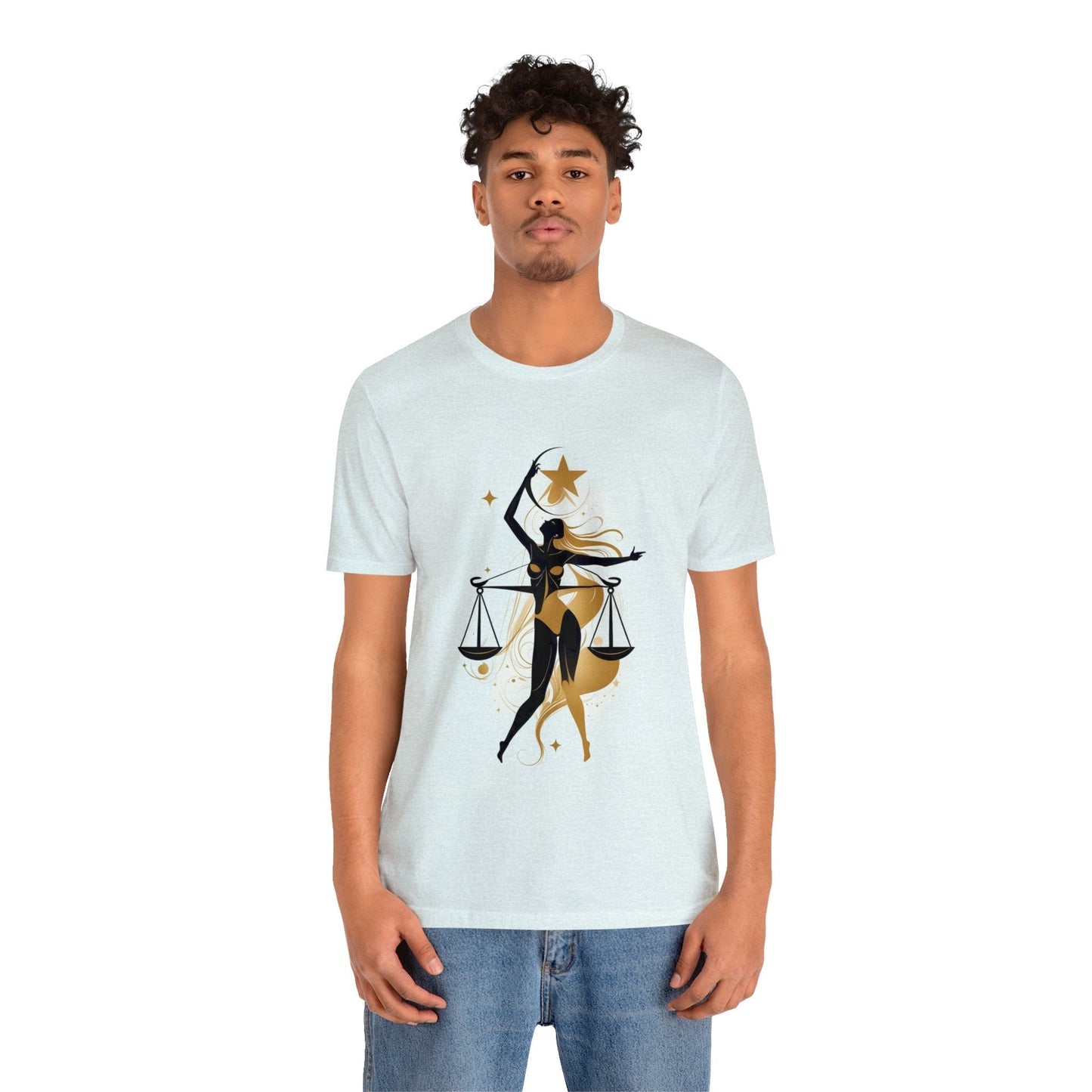 Dark Kult - Zodiac Collection - Libra - Unisex Jersey Short Sleeve Tee Verdine Daniels