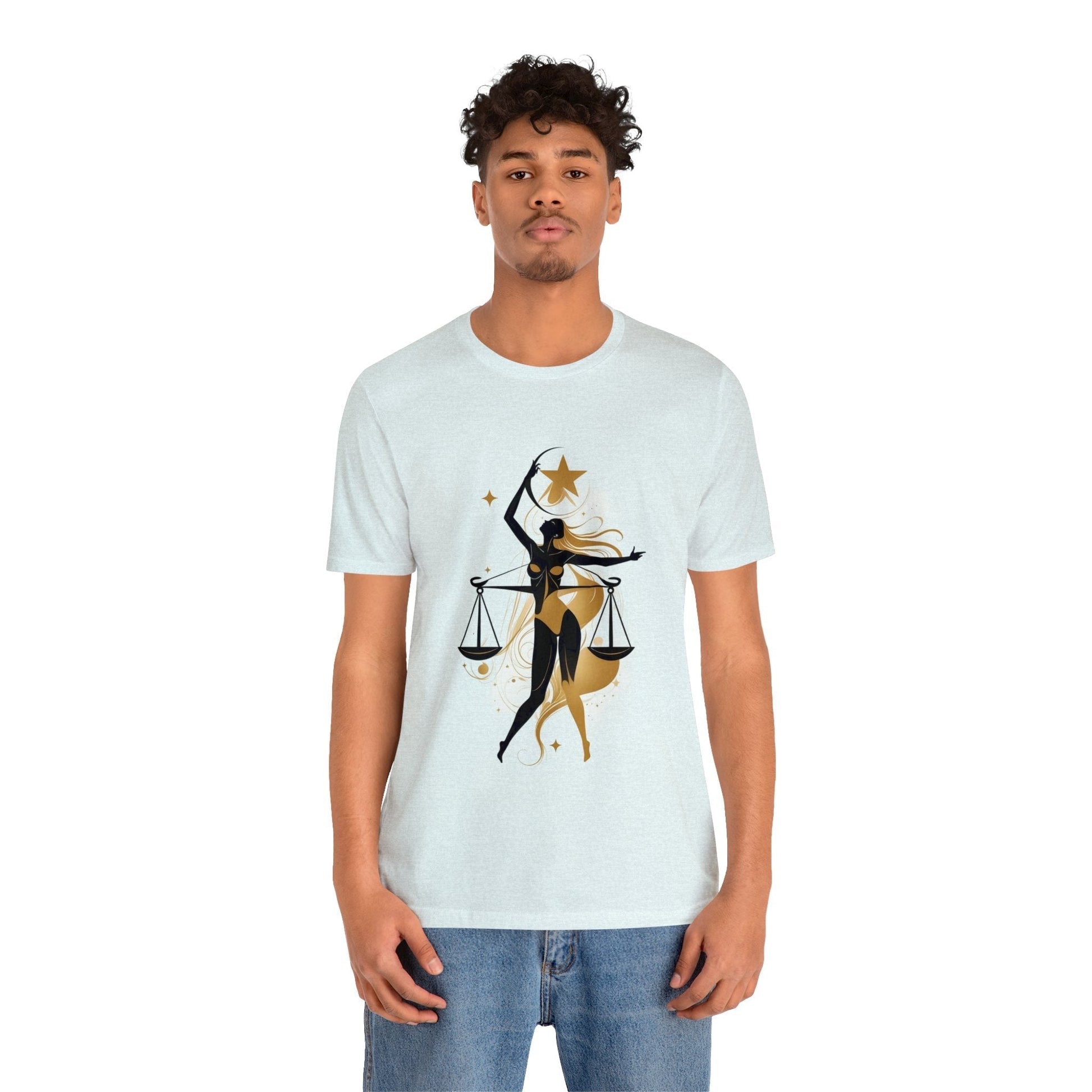 Dark Kult - Zodiac Collection - Libra - Unisex Jersey Short Sleeve Tee Verdine Daniels