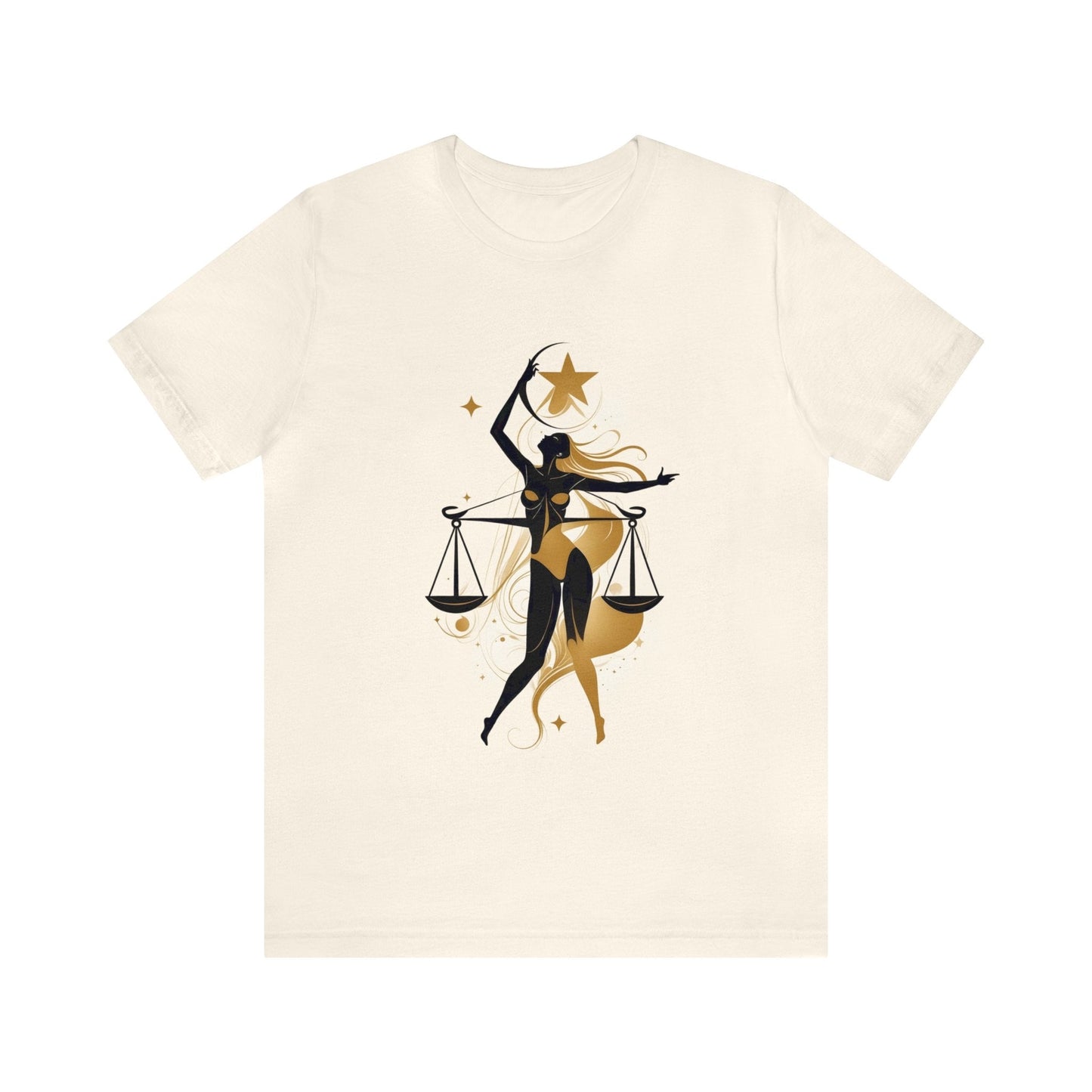 Dark Kult - Zodiac Collection - Libra - Unisex Jersey Short Sleeve Tee Verdine Daniels