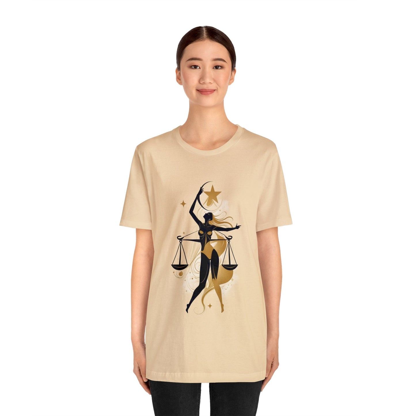 Dark Kult - Zodiac Collection - Libra - Unisex Jersey Short Sleeve Tee Verdine Daniels