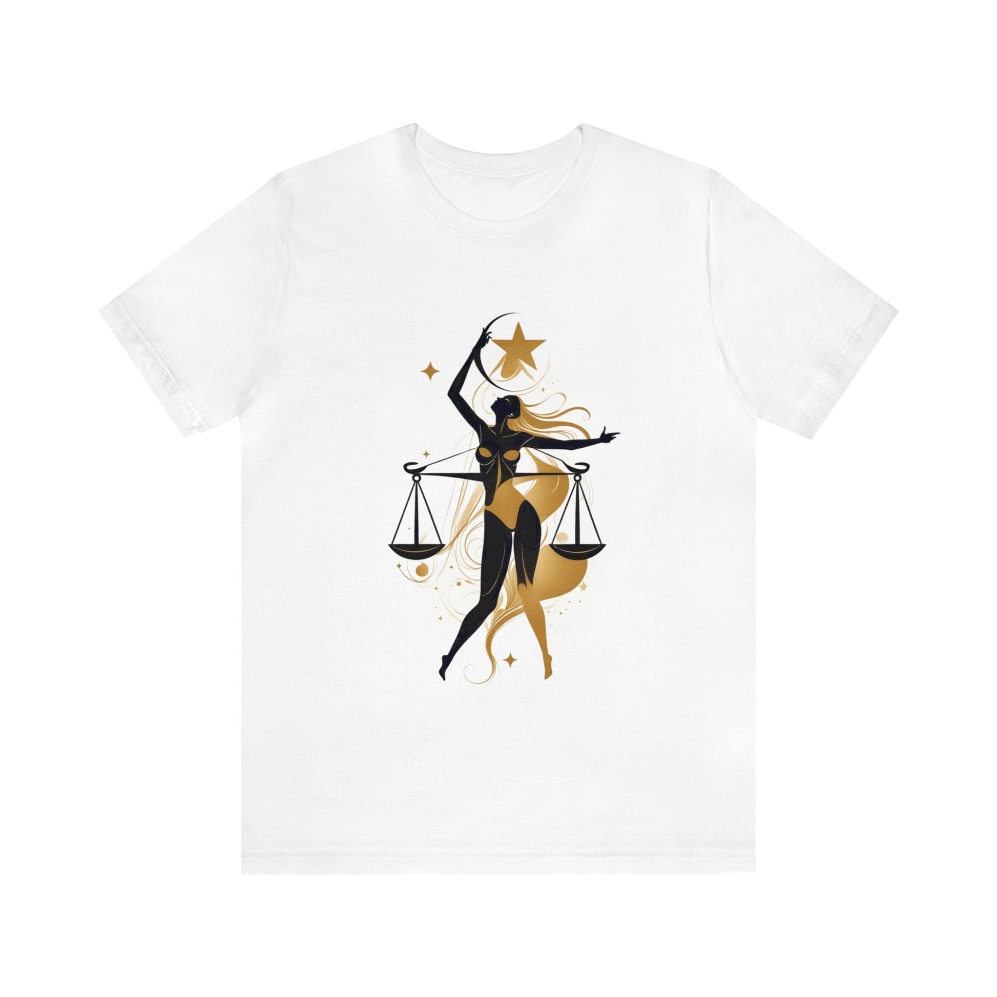 Dark Kult - Zodiac Collection - Libra - Unisex Jersey Short Sleeve Tee Verdine Daniels