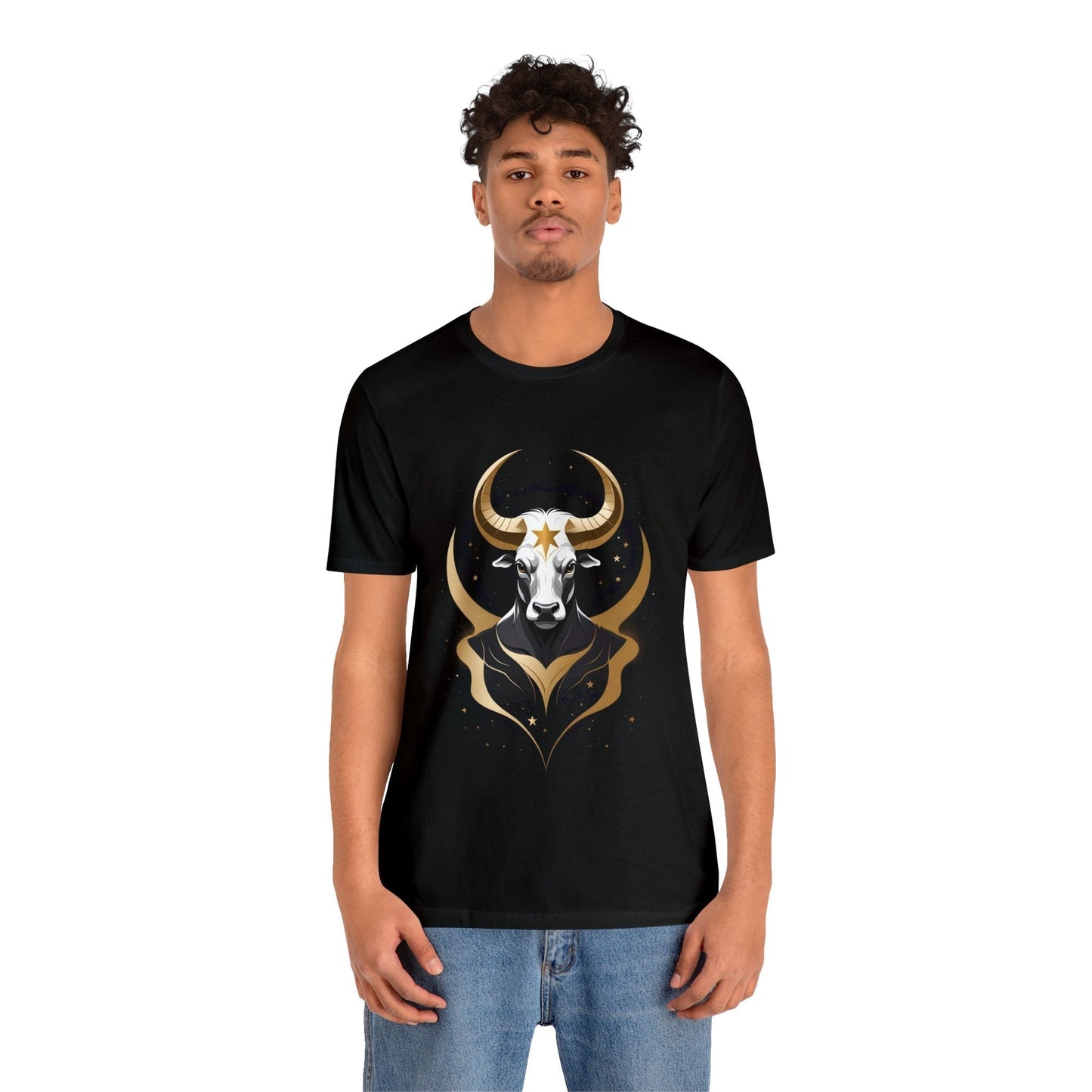 Dark Kult - Zodiac Collection - Taurus - Unisex Jersey Short Sleeve Tee Verdine Daniels