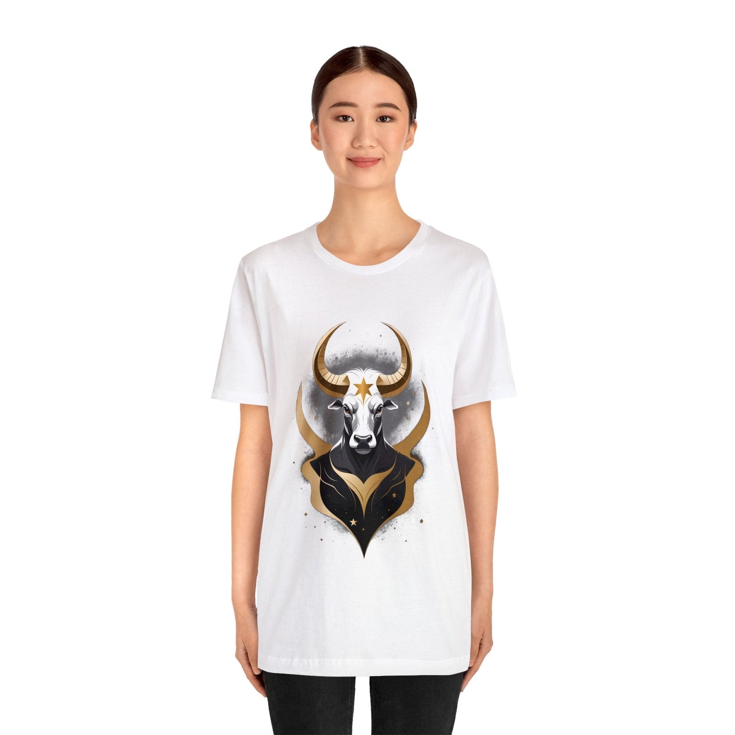 Dark Kult - Zodiac Collection - Taurus - Unisex Jersey Short Sleeve Tee Verdine Daniels