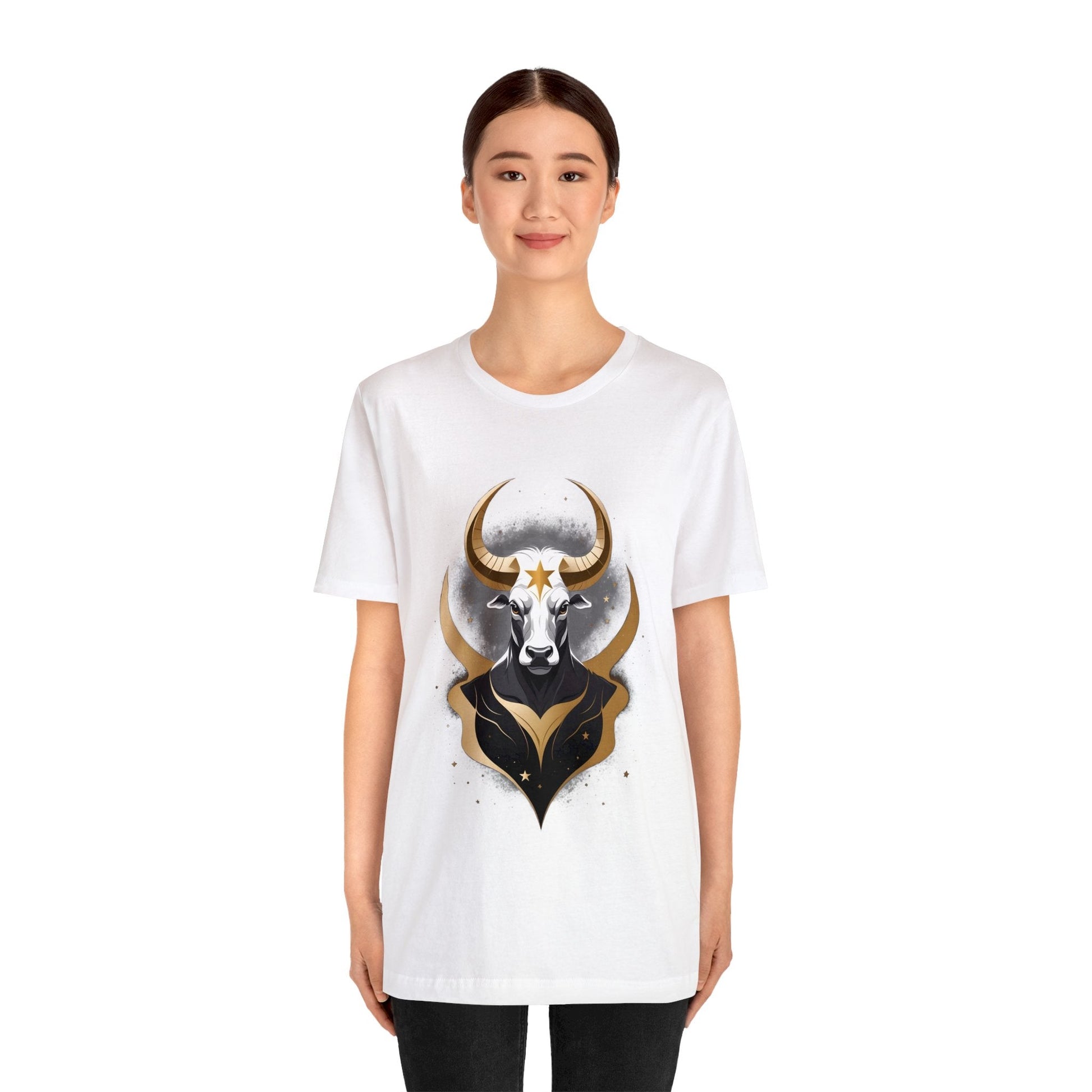 Dark Kult - Zodiac Collection - Taurus - Unisex Jersey Short Sleeve Tee Verdine Daniels