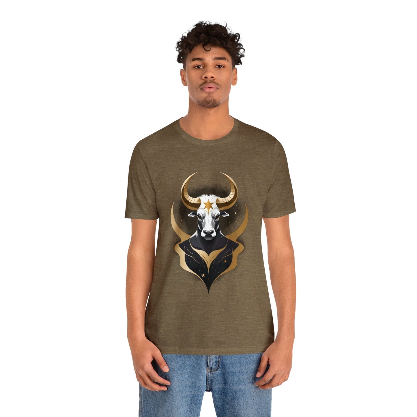 Dark Kult - Zodiac Collection - Taurus - Unisex Jersey Short Sleeve Tee Verdine Daniels