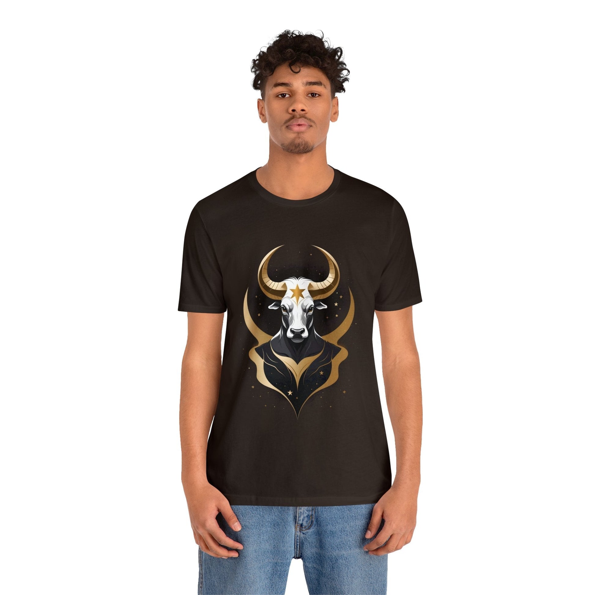 Dark Kult - Zodiac Collection - Taurus - Unisex Jersey Short Sleeve Tee Verdine Daniels