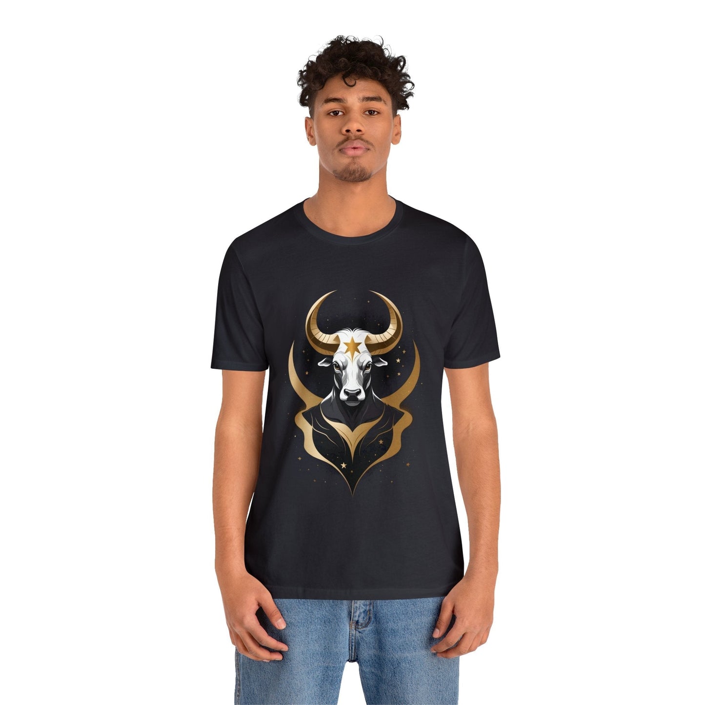 Dark Kult - Zodiac Collection - Taurus - Unisex Jersey Short Sleeve Tee Verdine Daniels