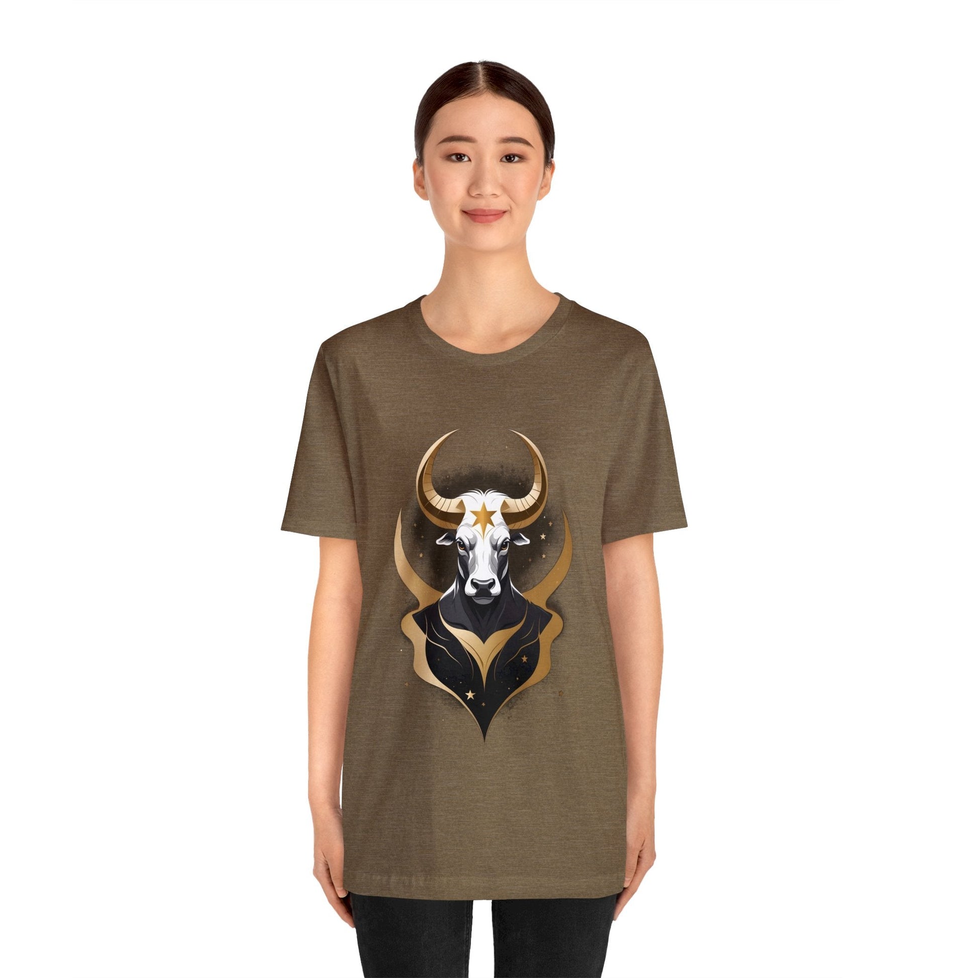 Dark Kult - Zodiac Collection - Taurus - Unisex Jersey Short Sleeve Tee Verdine Daniels
