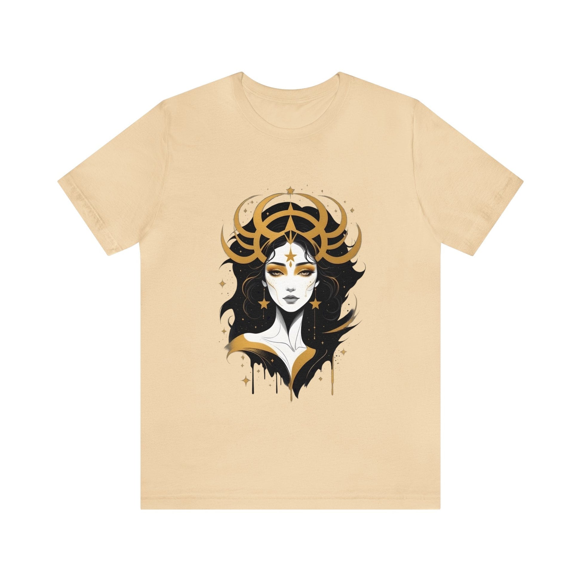 Dark Kult - Zodiac Collection - Virgo - Unisex Jersey Short Sleeve Tee Verdine Daniels