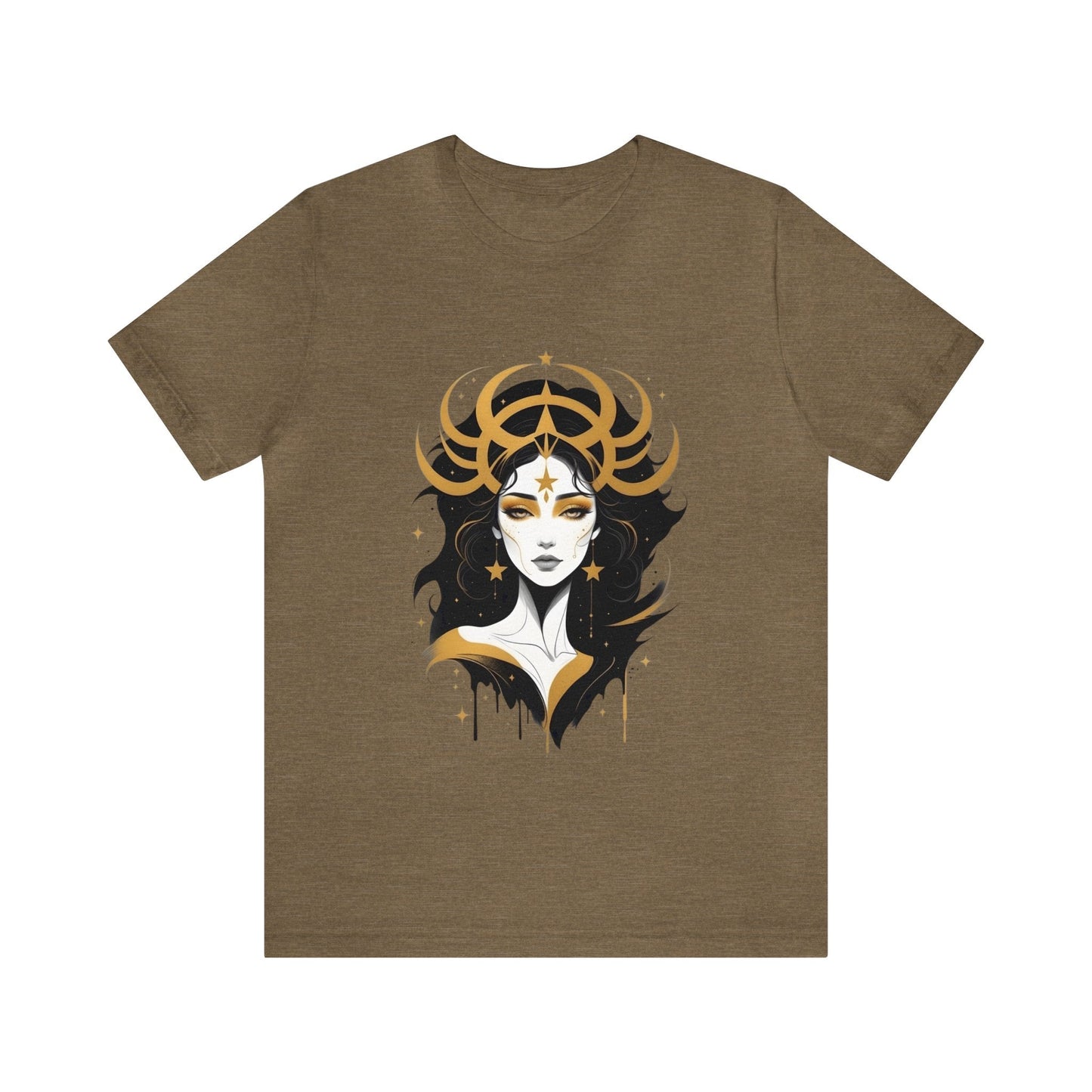 Dark Kult - Zodiac Collection - Virgo - Unisex Jersey Short Sleeve Tee Verdine Daniels
