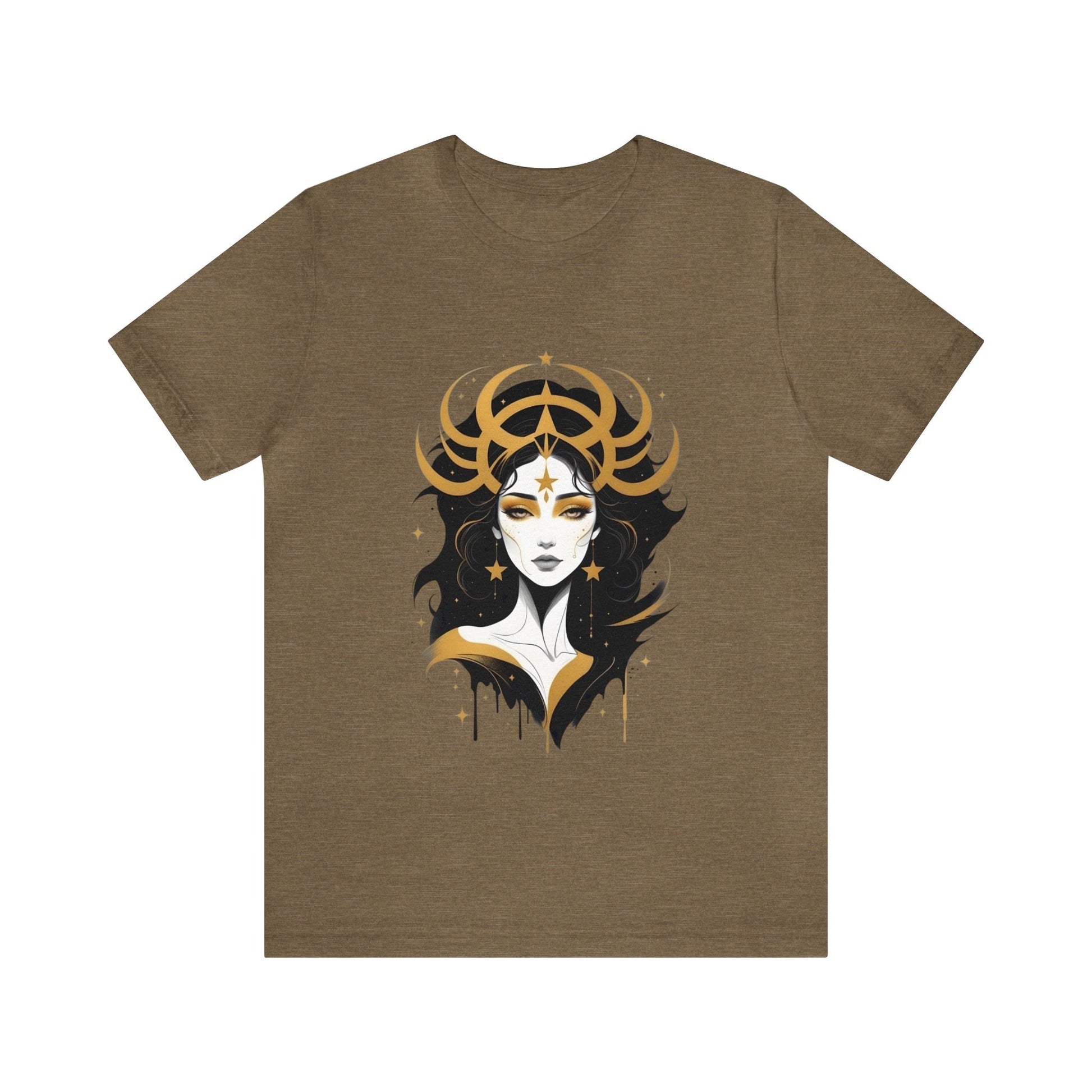 Dark Kult - Zodiac Collection - Virgo - Unisex Jersey Short Sleeve Tee Verdine Daniels