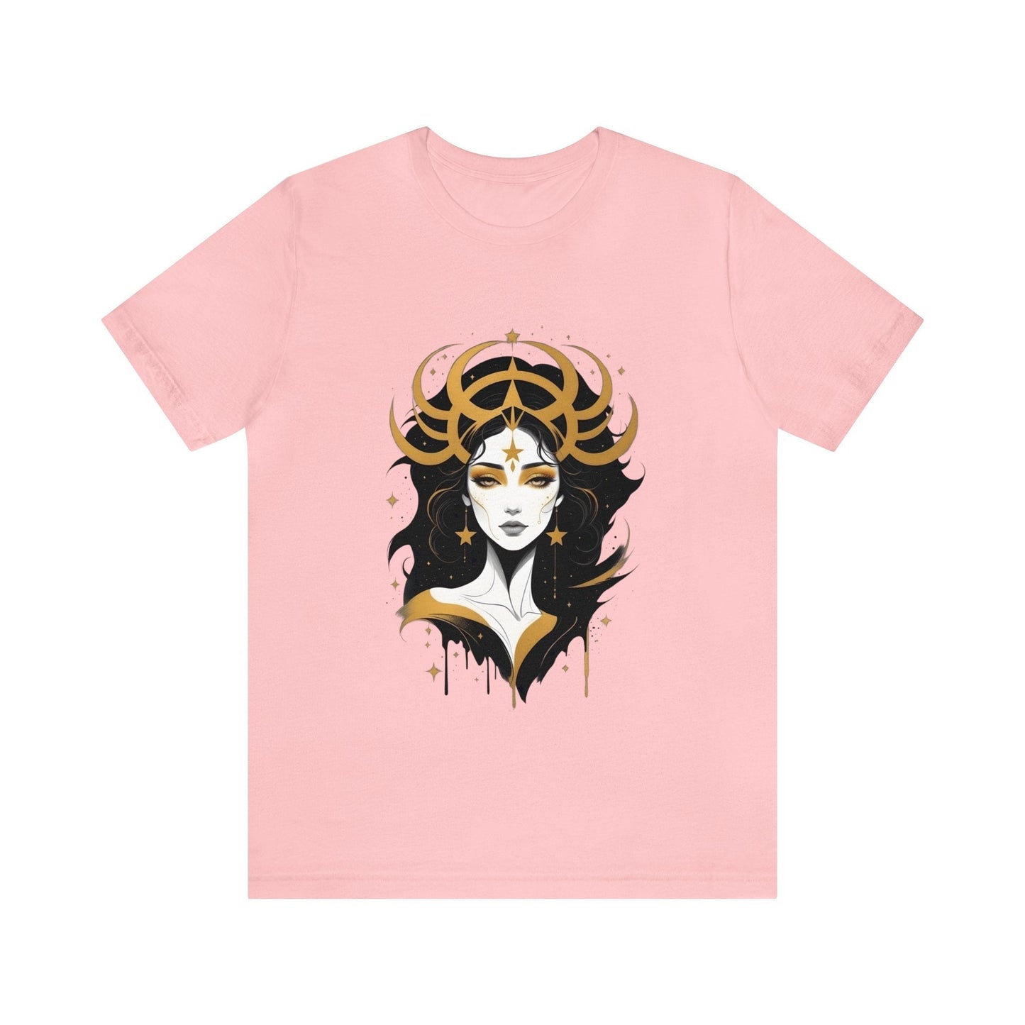 Dark Kult - Zodiac Collection - Virgo - Unisex Jersey Short Sleeve Tee Verdine Daniels