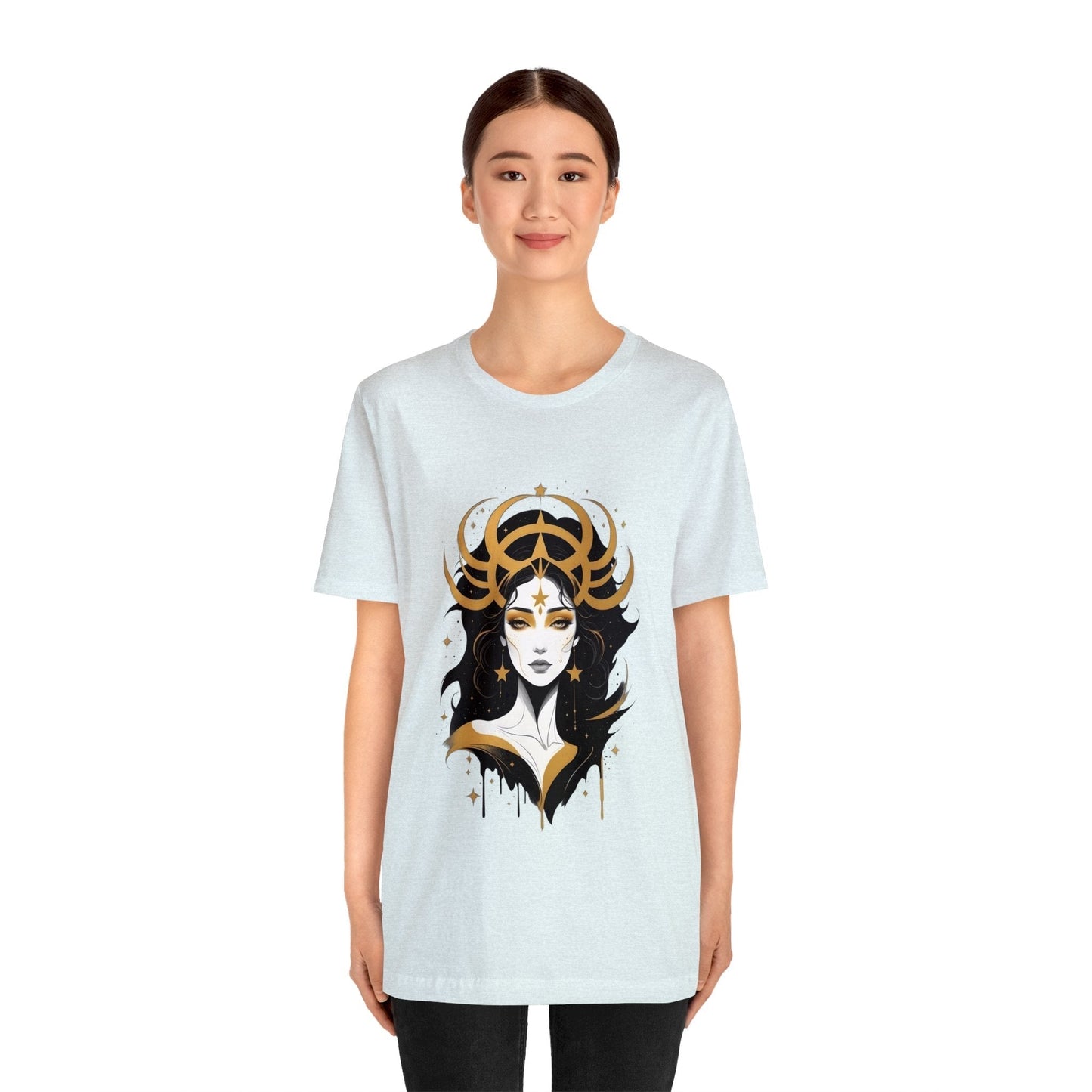 Dark Kult - Zodiac Collection - Virgo - Unisex Jersey Short Sleeve Tee Verdine Daniels