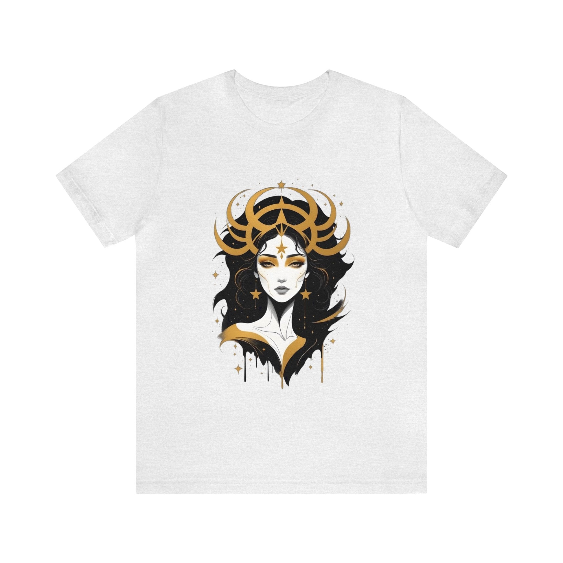 Dark Kult - Zodiac Collection - Virgo - Unisex Jersey Short Sleeve Tee Verdine Daniels
