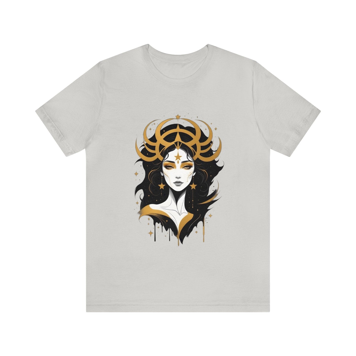 Dark Kult - Zodiac Collection - Virgo - Unisex Jersey Short Sleeve Tee Verdine Daniels