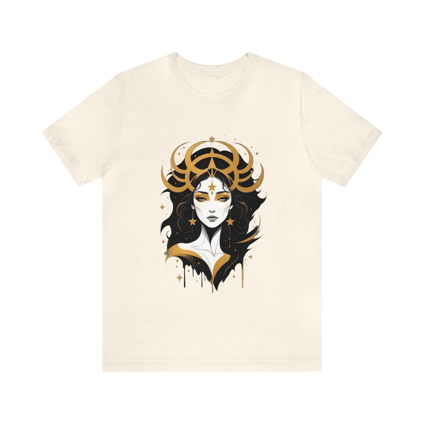 Dark Kult - Zodiac Collection - Virgo - Unisex Jersey Short Sleeve Tee Verdine Daniels