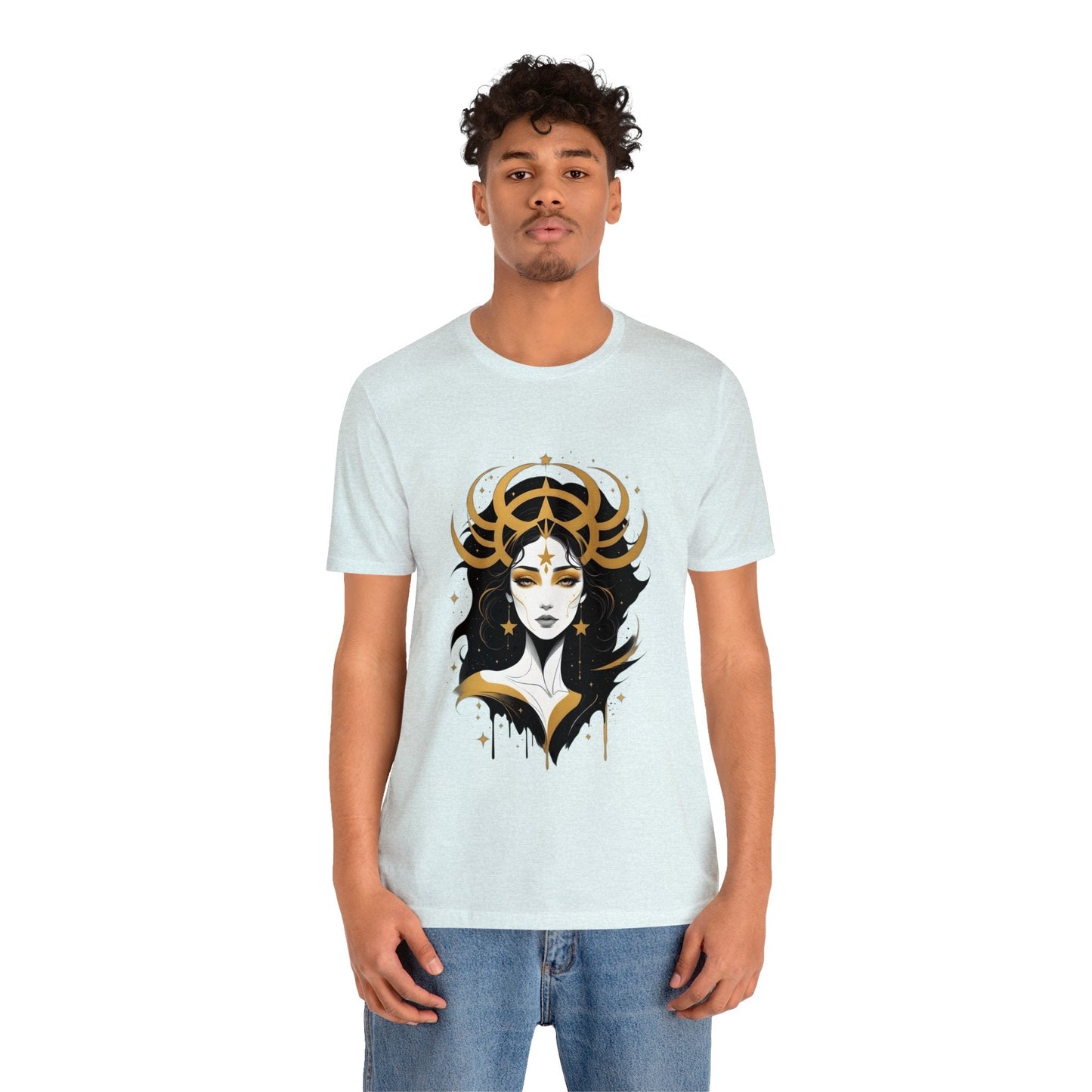 Dark Kult - Zodiac Collection - Virgo - Unisex Jersey Short Sleeve Tee Verdine Daniels