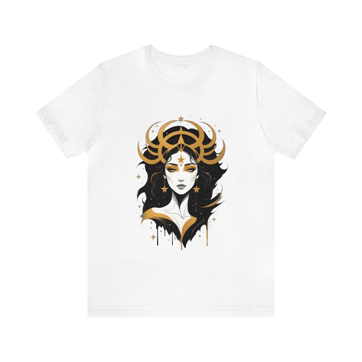 Dark Kult - Zodiac Collection - Virgo - Unisex Jersey Short Sleeve Tee Verdine Daniels