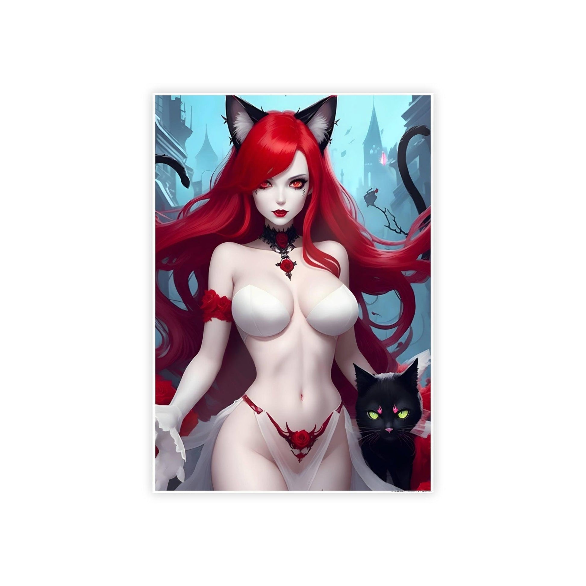 Fiona The Cat Gloss Posters Verdine Daniels