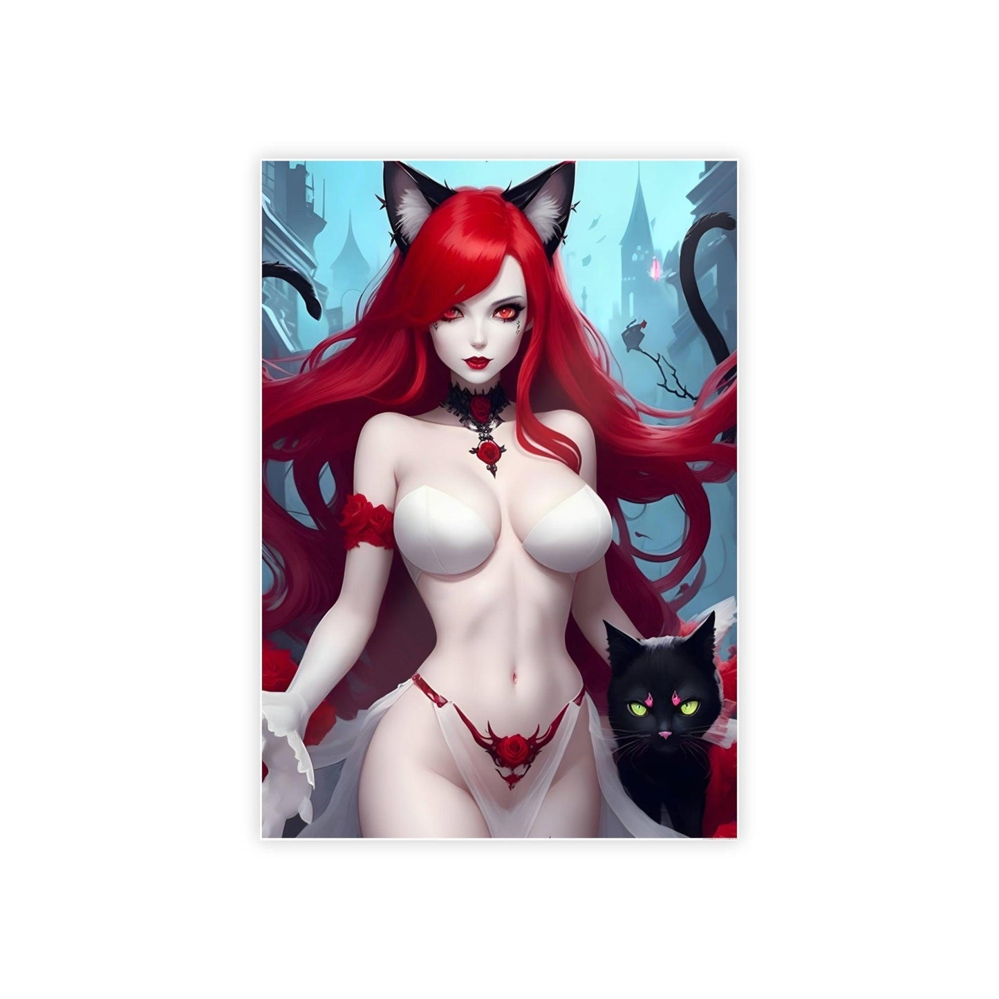 Fiona The Cat Gloss Posters Verdine Daniels