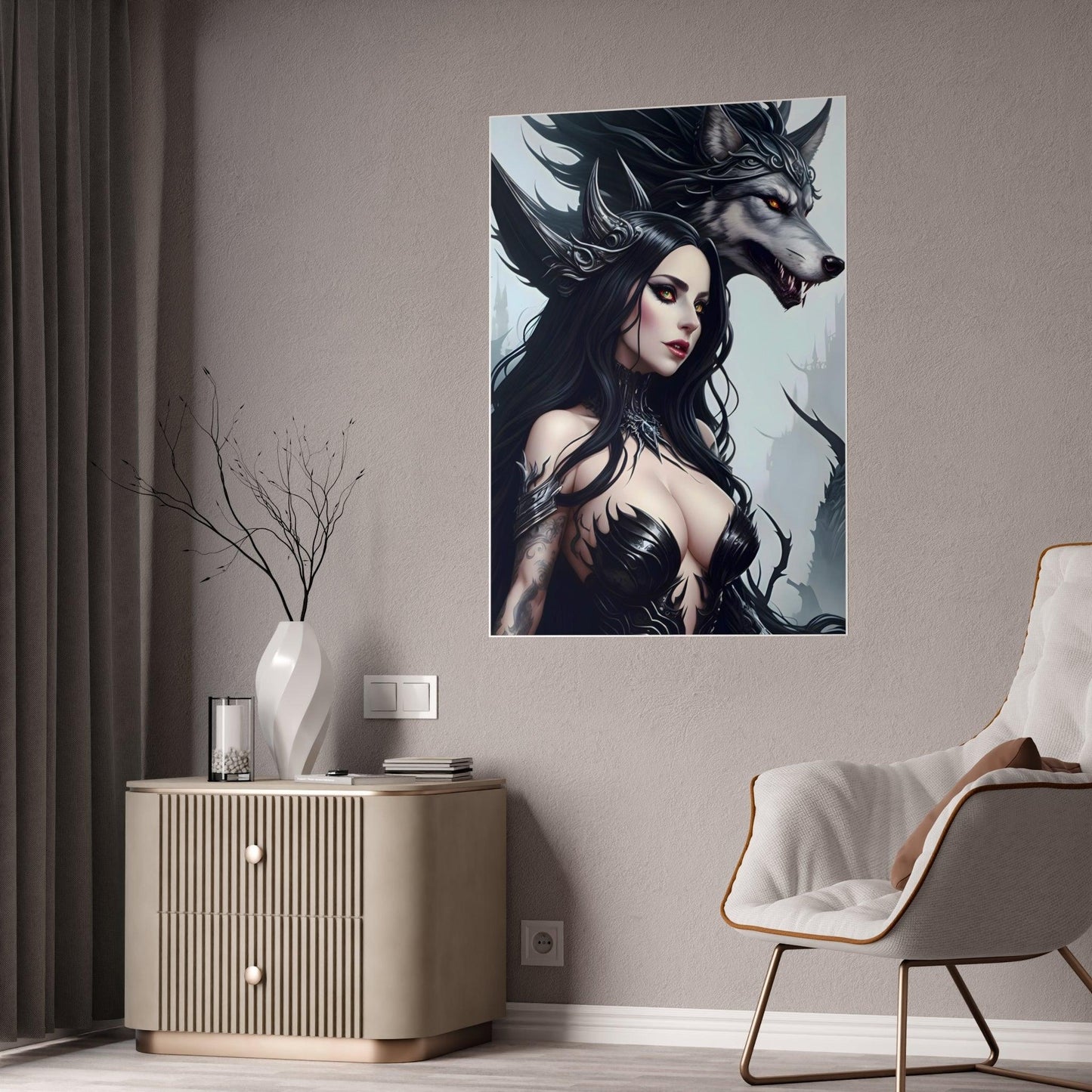 Hela & Fenrir Gloss Posters Verdine Daniels