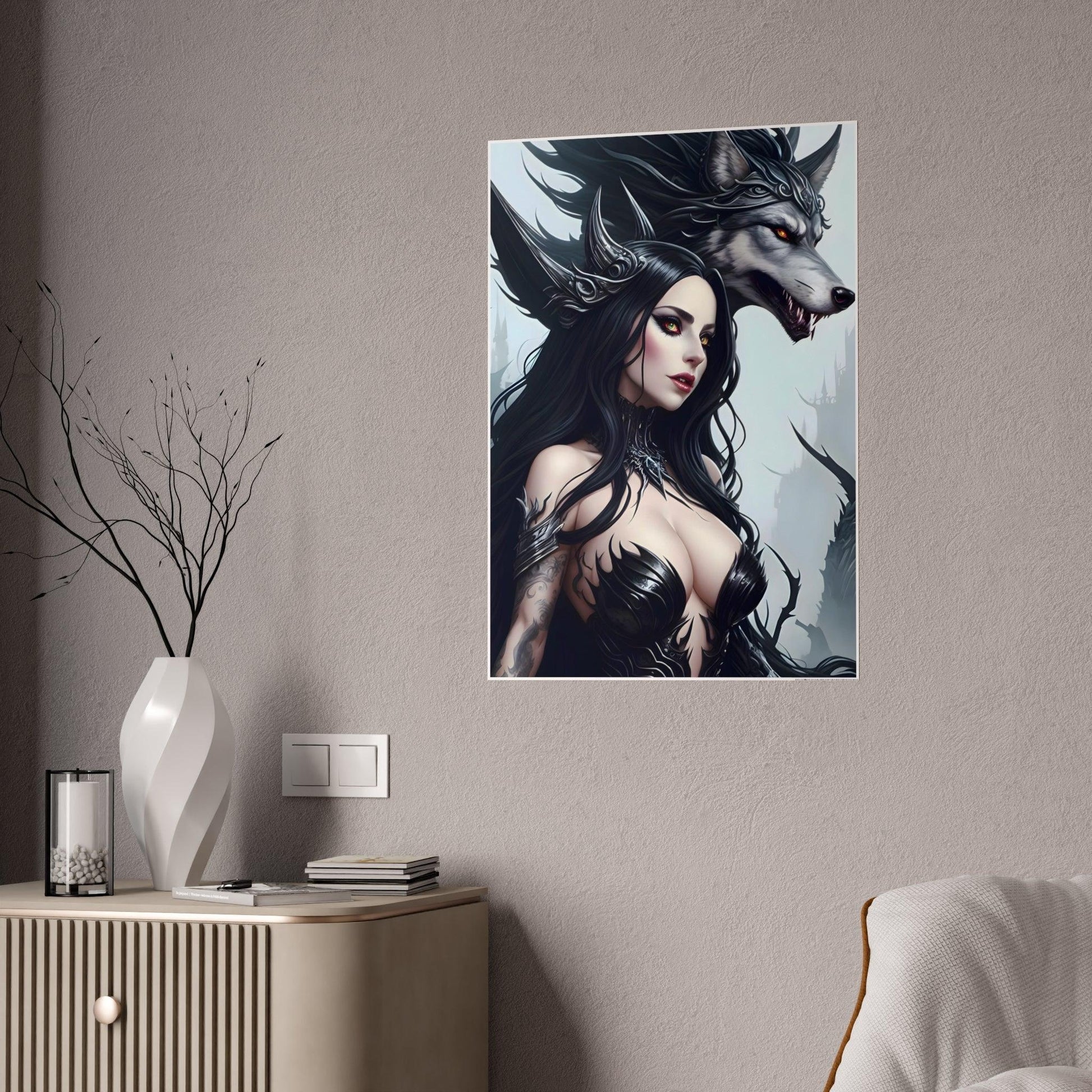Hela & Fenrir Gloss Posters Verdine Daniels