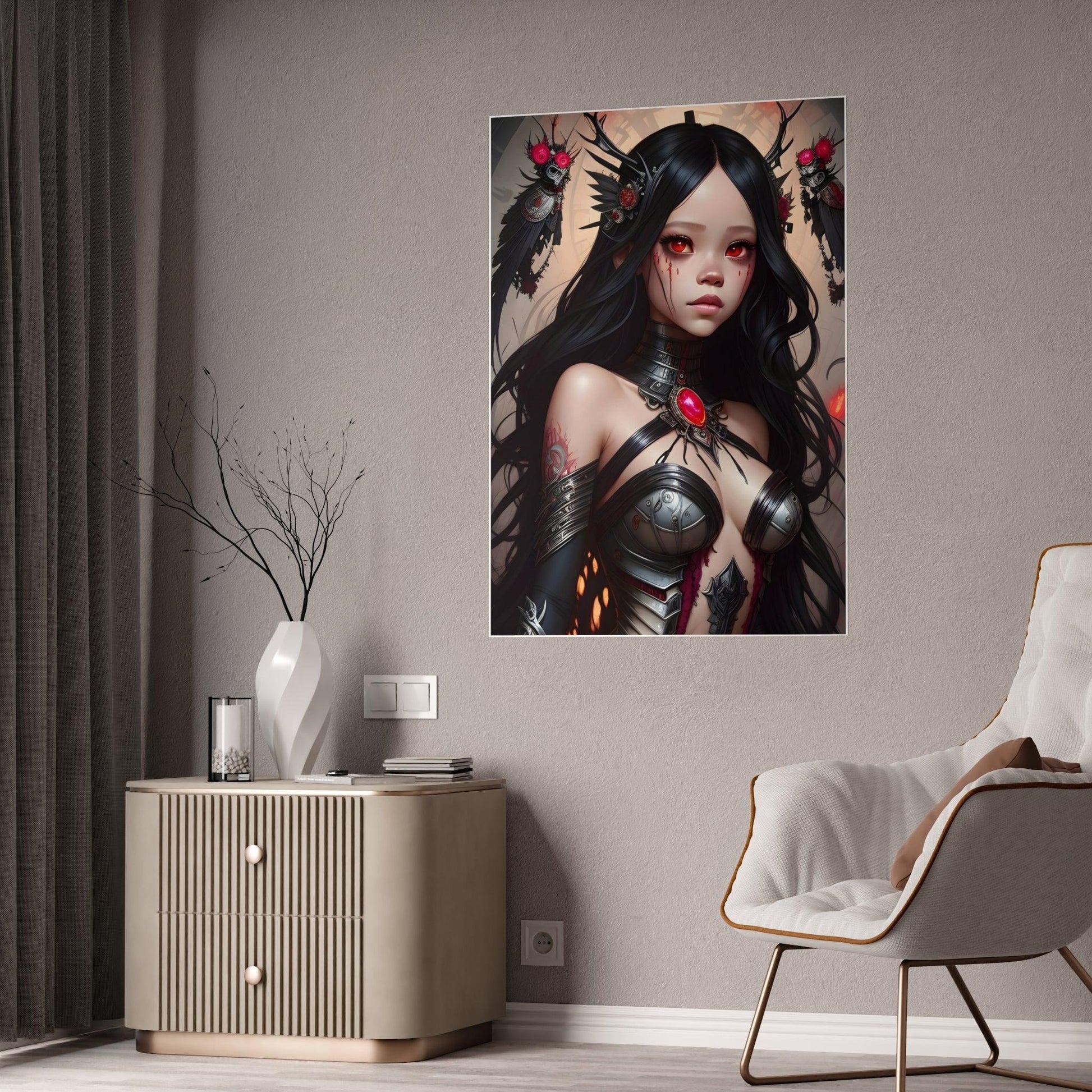Jenna Of Blades Gloss Posters Verdine Daniels