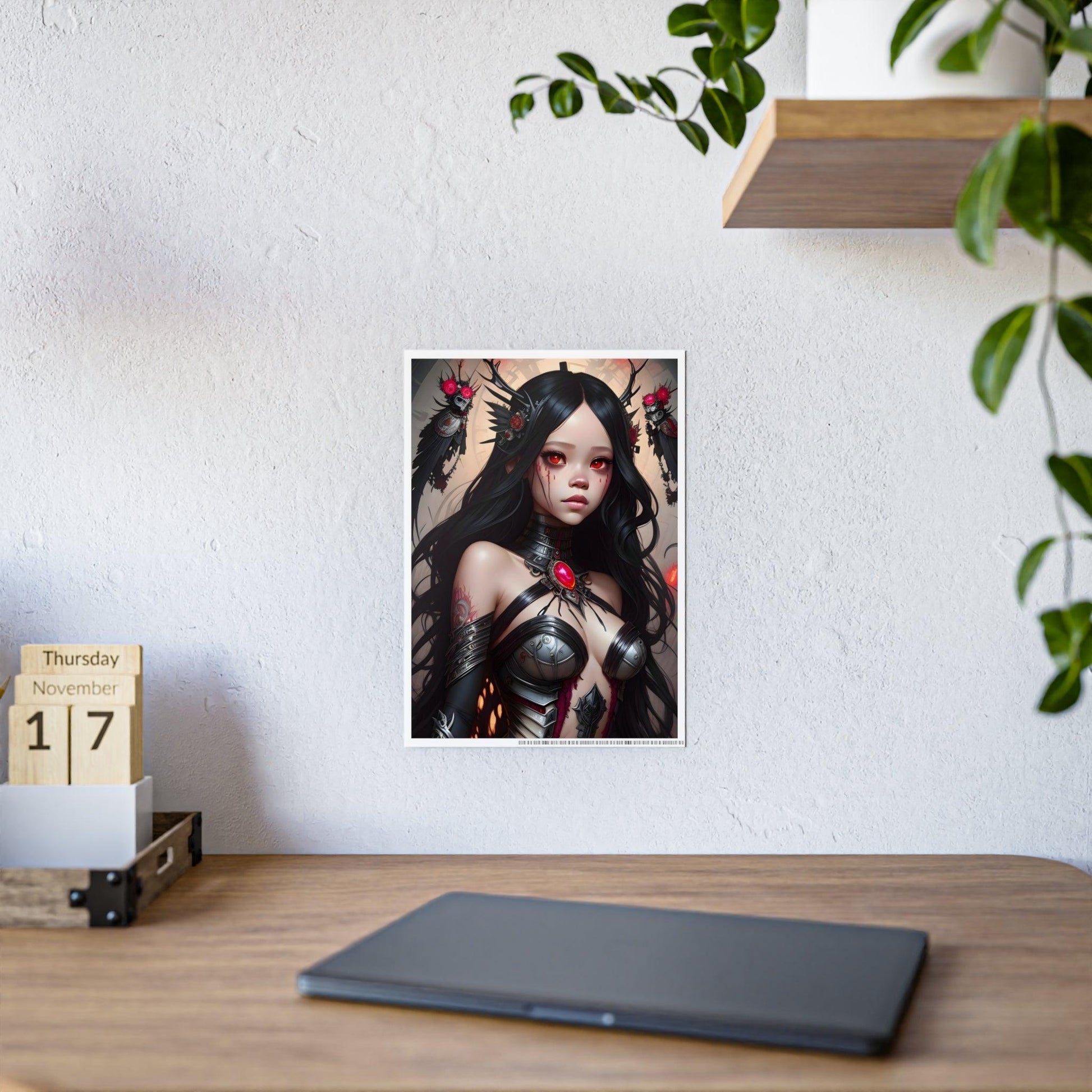 Jenna Of Blades Gloss Posters Verdine Daniels