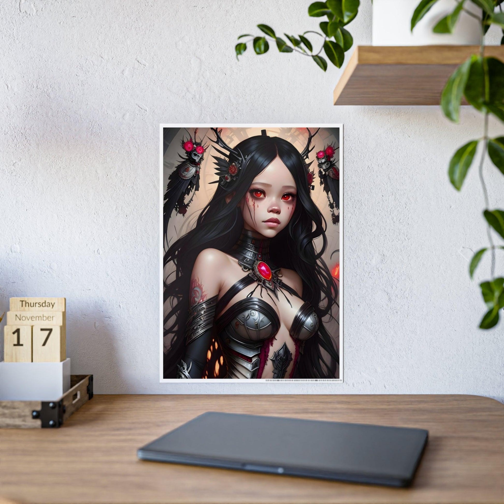 Jenna Of Blades Gloss Posters Verdine Daniels